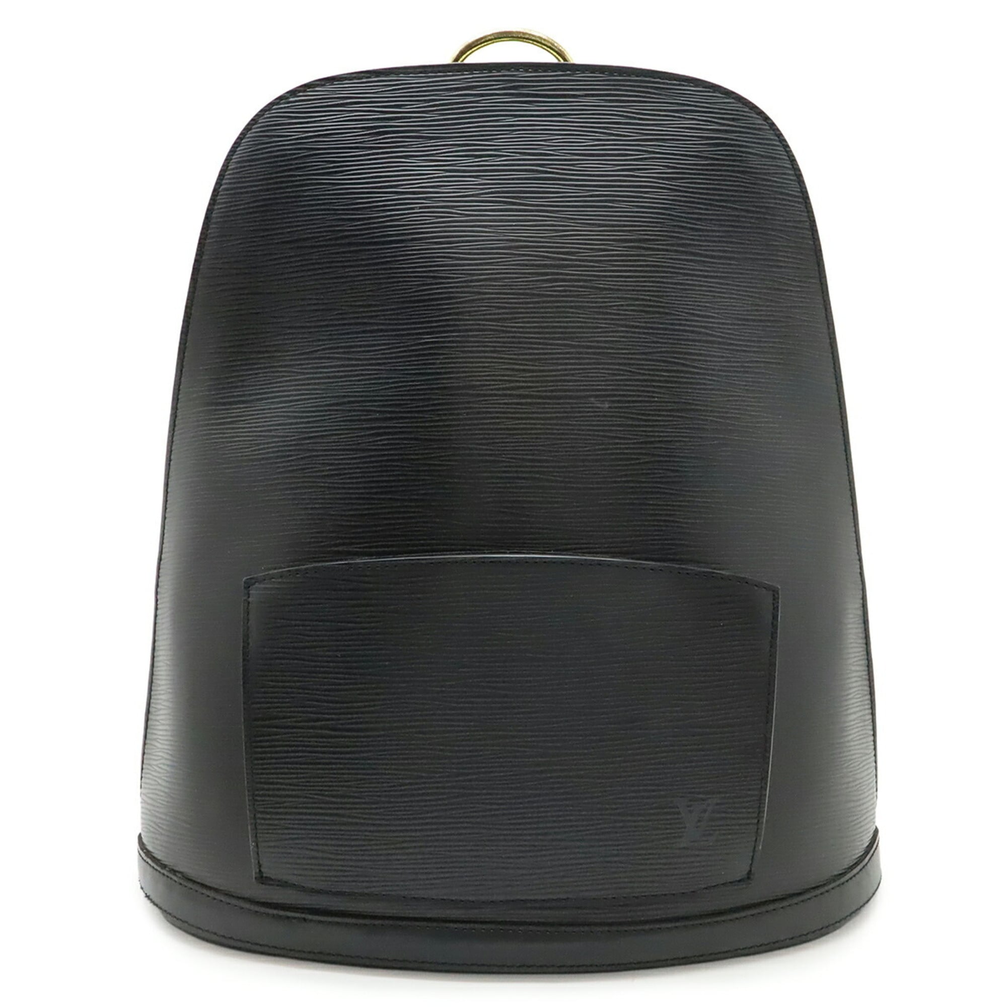 Louis Vuitton Noir Epi Leather Backpack Shoulder Bag (Pre-Owned)