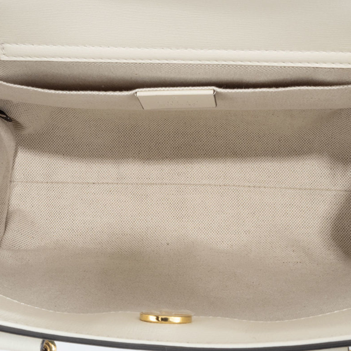Gucci Green White Yellow Leather Handbag (Pre-Owned)