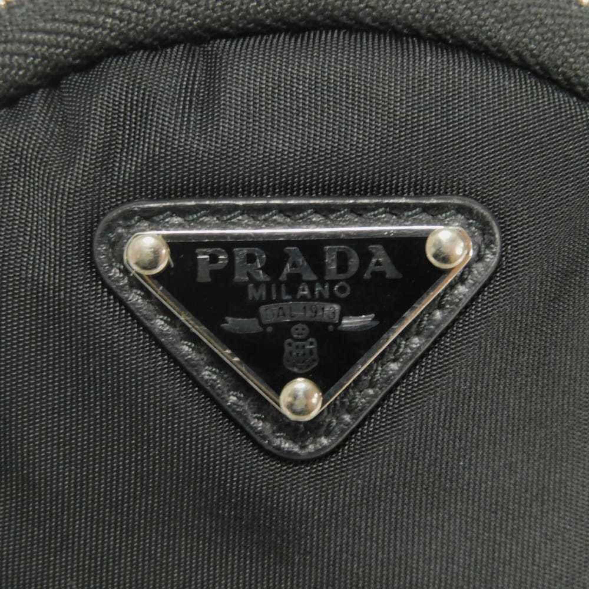 Prada Black Nylon Shoulder Bag (Pre-Owned)