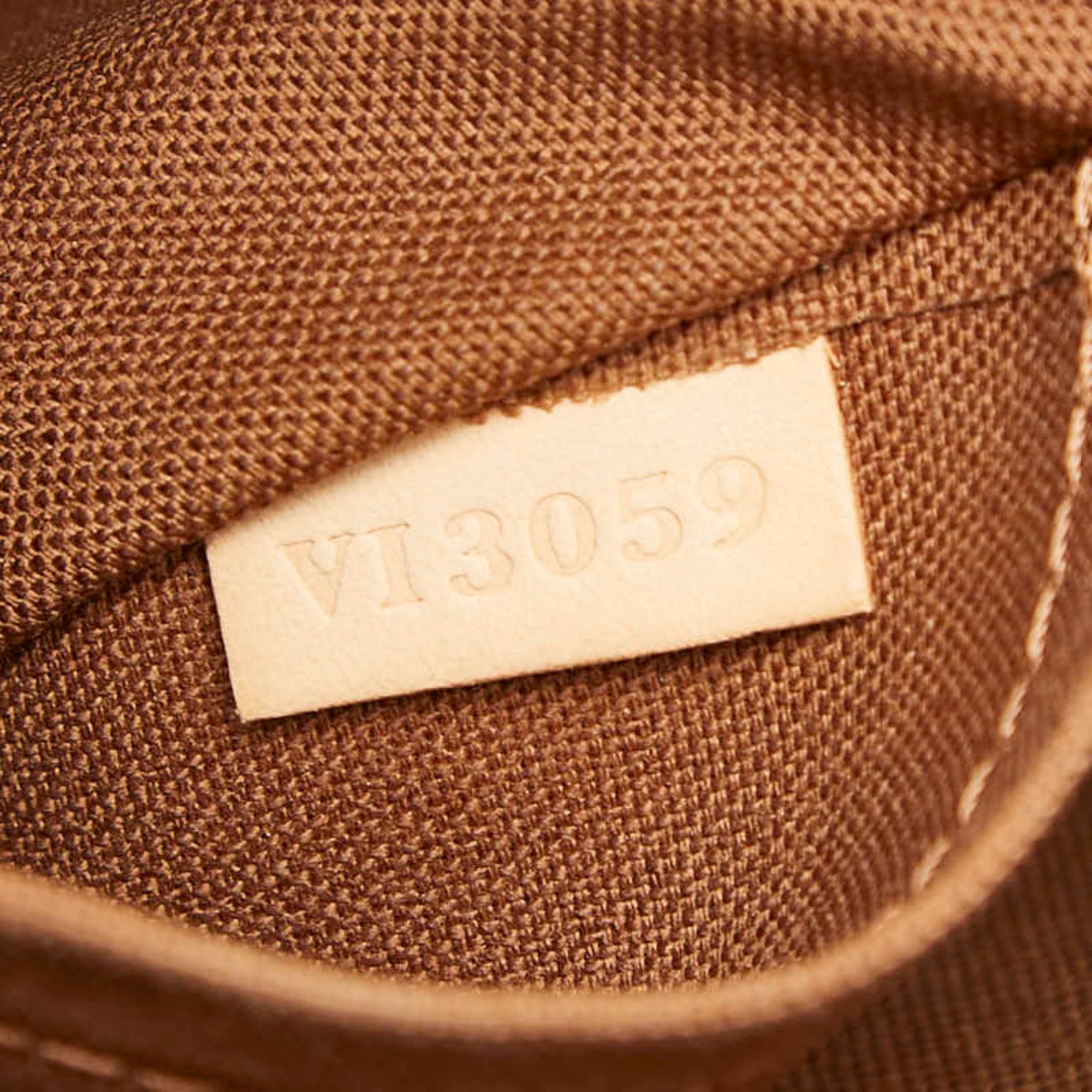 Louis Vuitton Brown Pvc Leather Shoulder Bag (Pre-Owned)