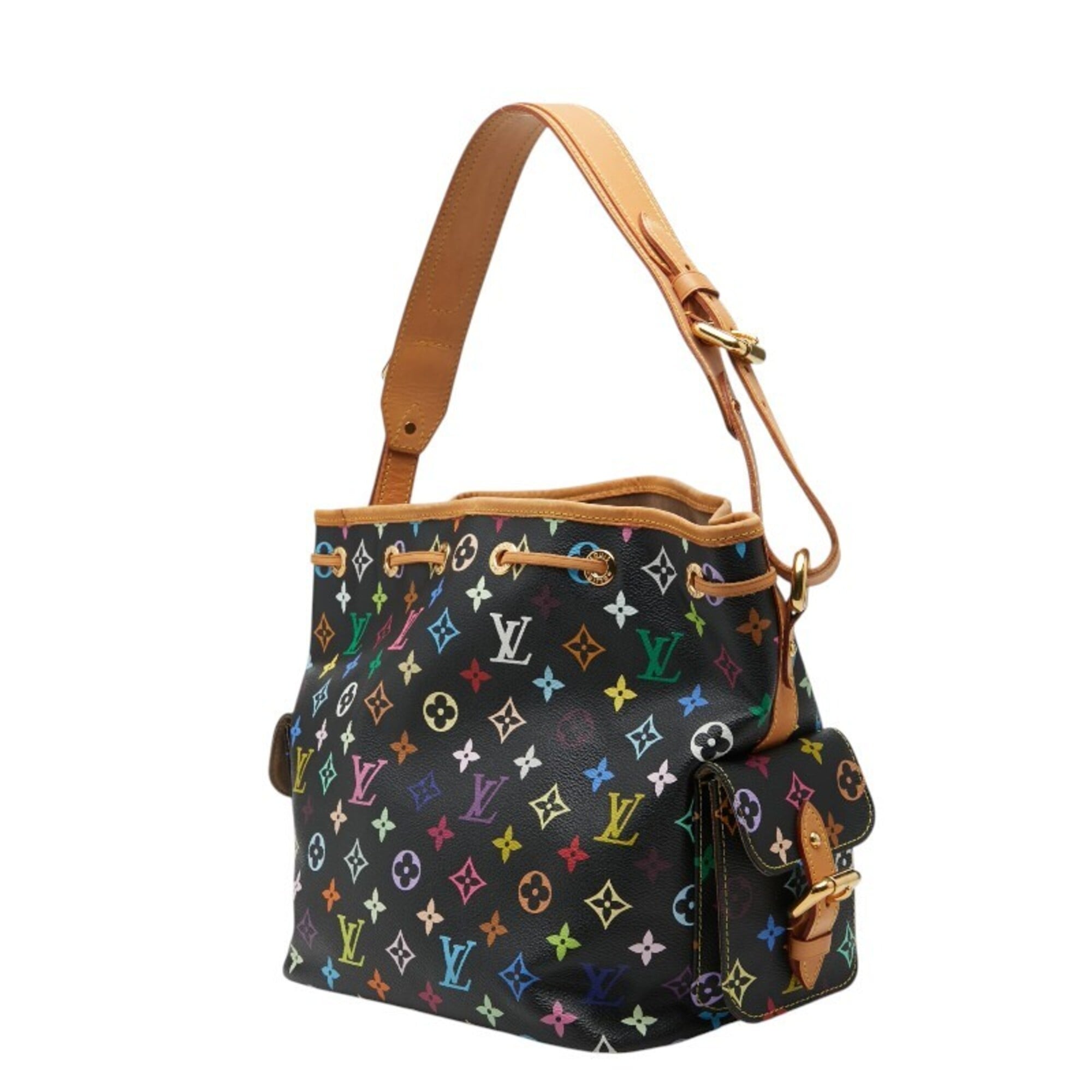 Louis Vuitton Monogram Multi-Color Pvc Leather Shoulder Bag (Pre-Owned)