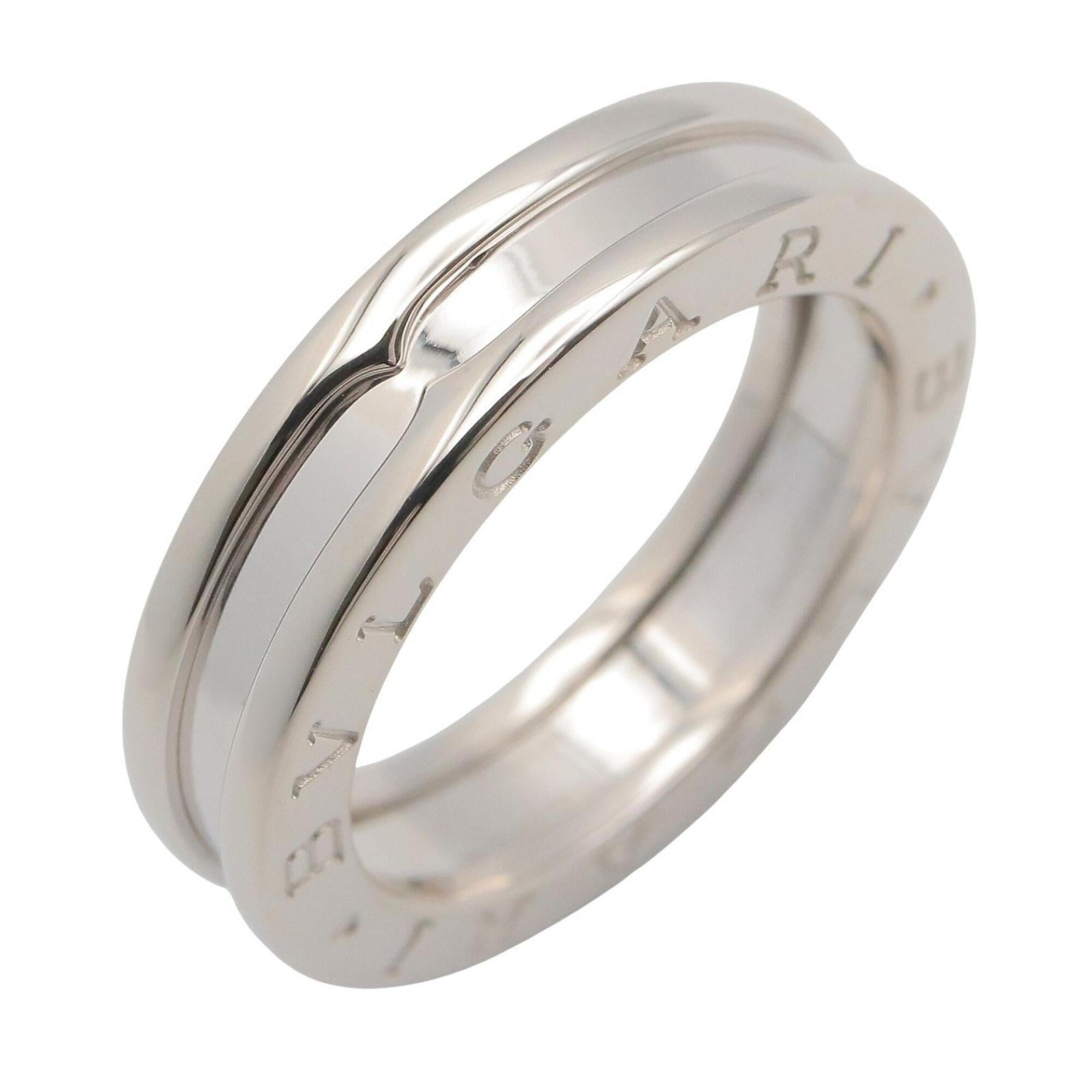Bvlgari B.Zero1 Silver White Gold (18K) Band Ring (Pre-Owned)