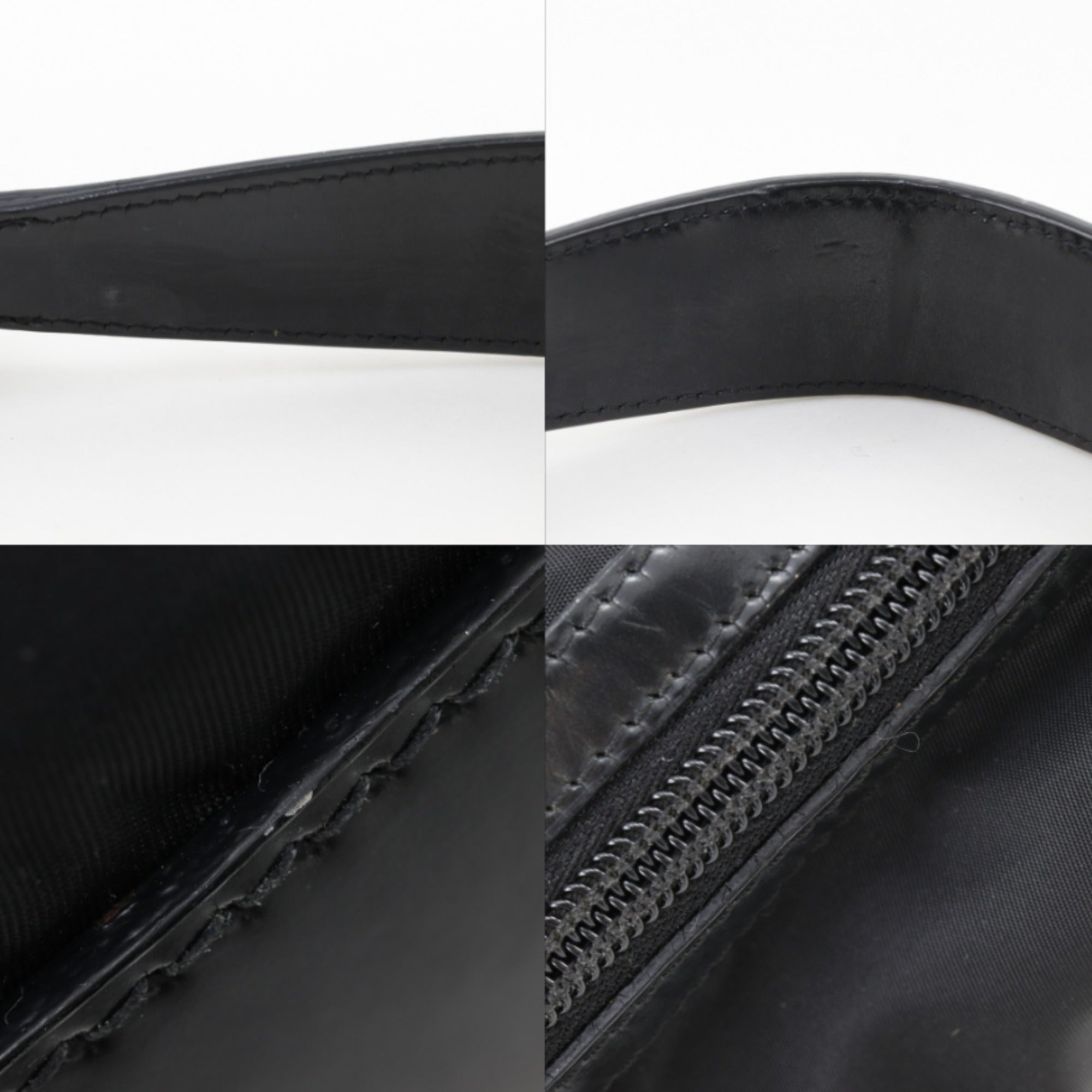 Prada Black Nero Nylon Shoulder Bag (Pre-Owned)