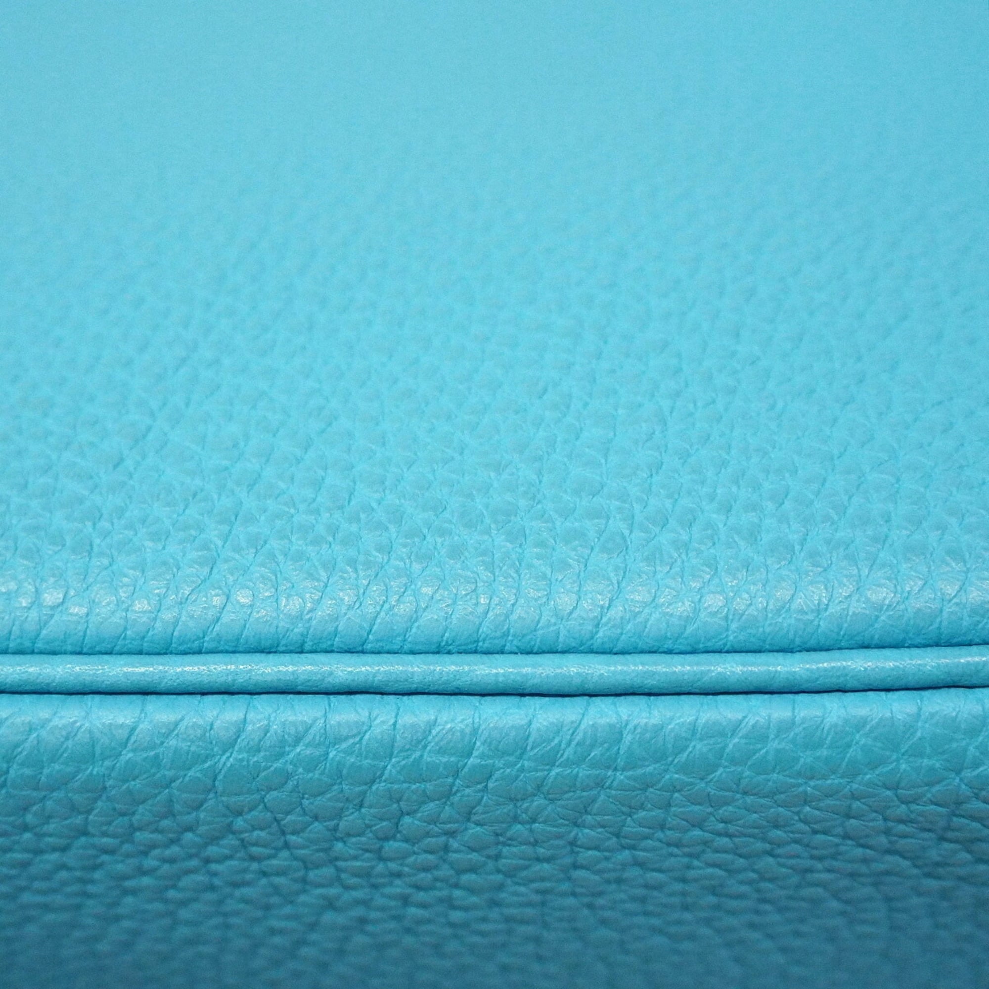 Hermes Turquoise Togo Leather Handbag (Pre-Owned)