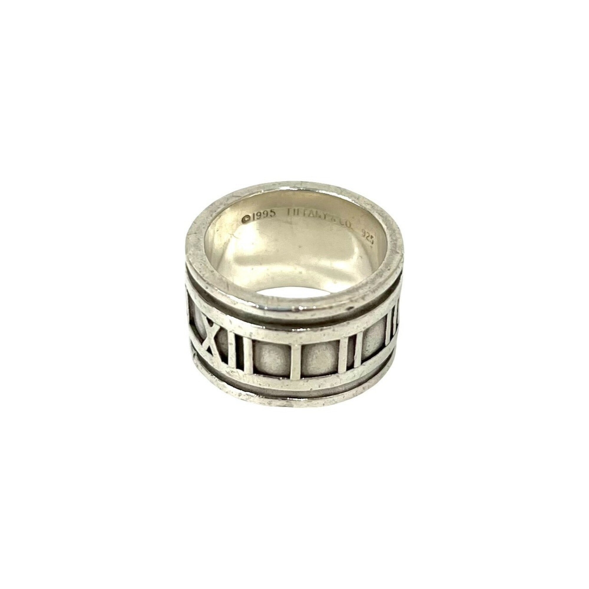 Tiffany Silver Silver 925 Band Ring (Pre-Owned)