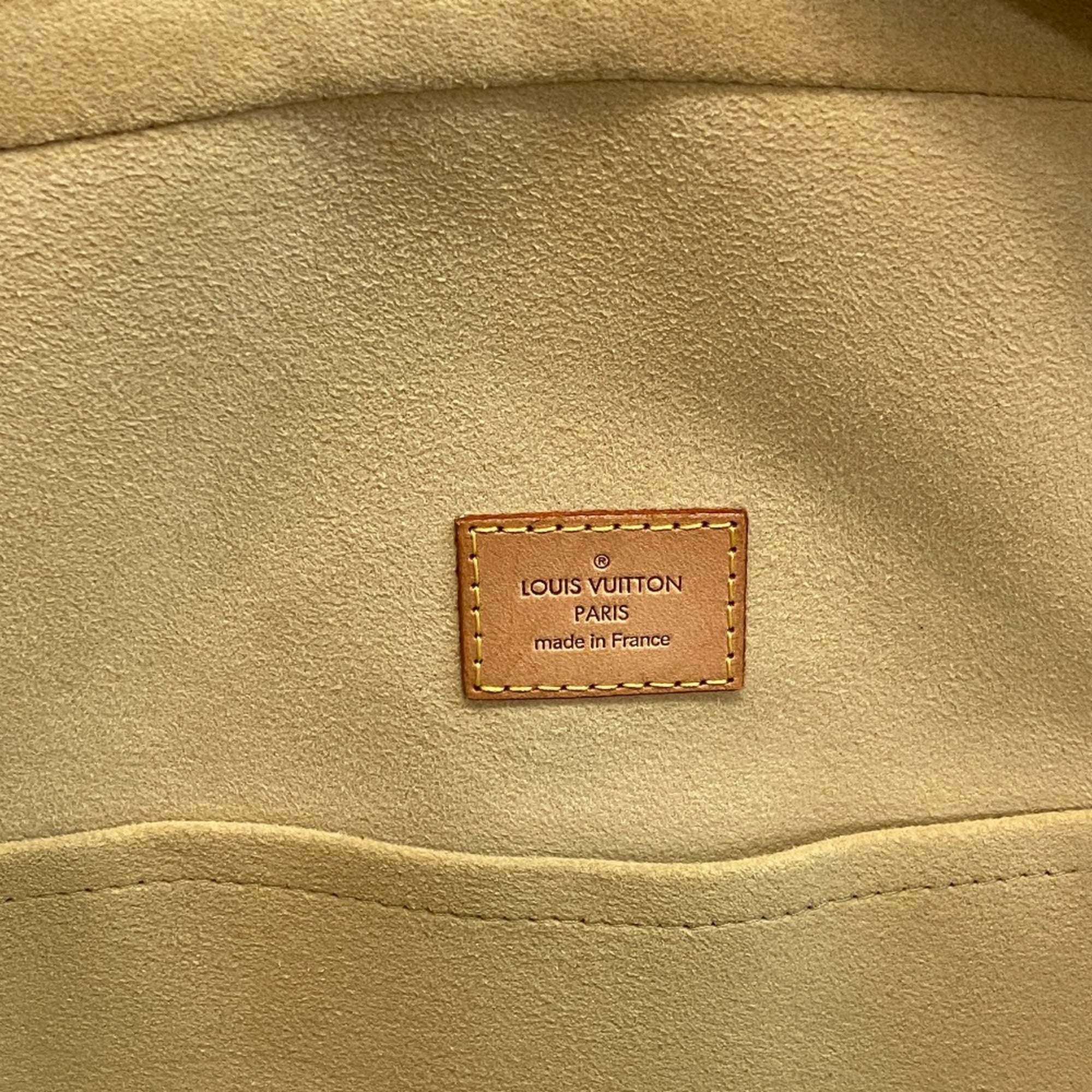 Louis Vuitton Brown Monogram Monogram Leather Handbag (Pre-Owned)