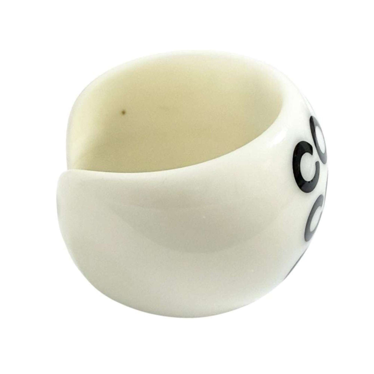 Chanel Plastic Band Ring (Pre-Owned)