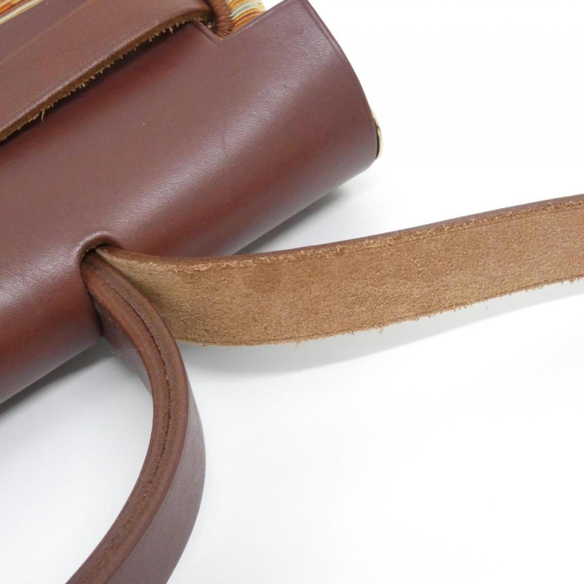 Hermes Brown Havane Leather Handbag (Pre-Owned)