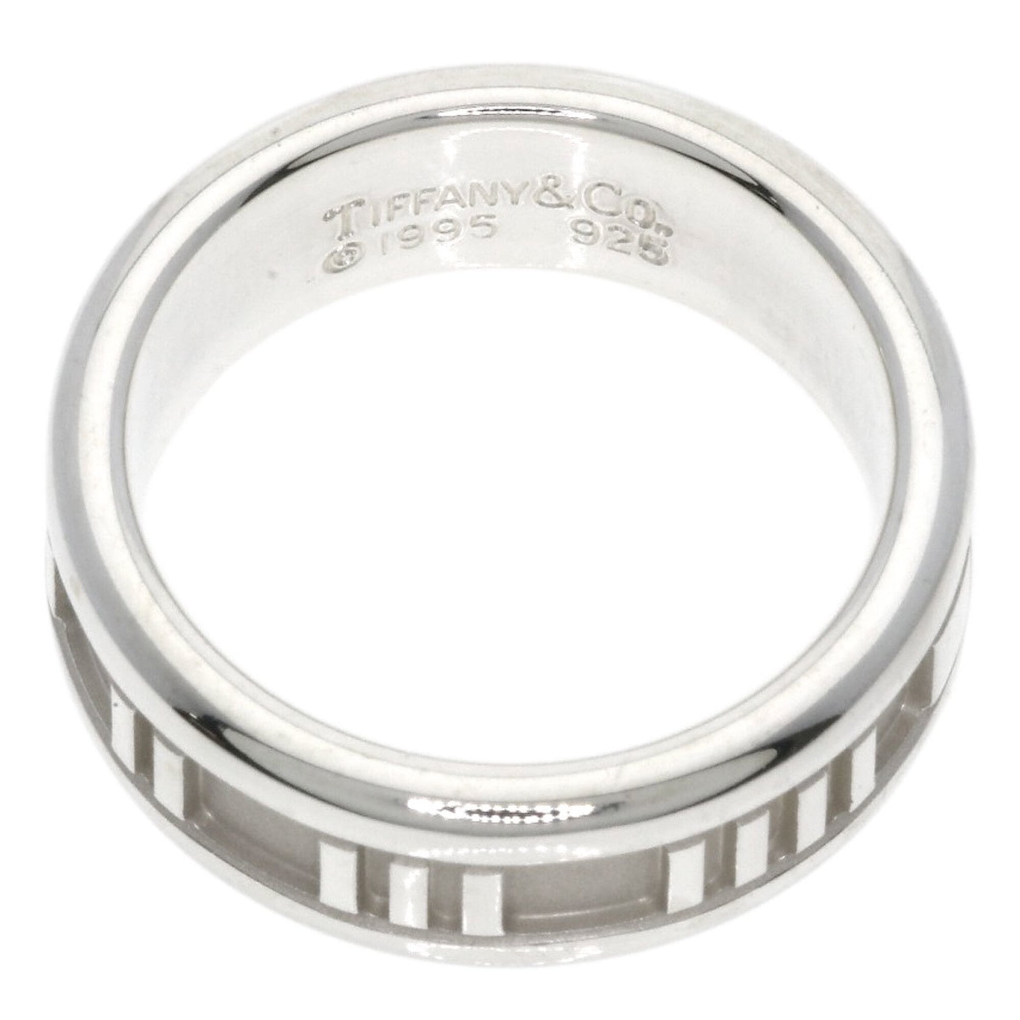 Tiffany Atlas Silver Band Ring (Pre-Owned)