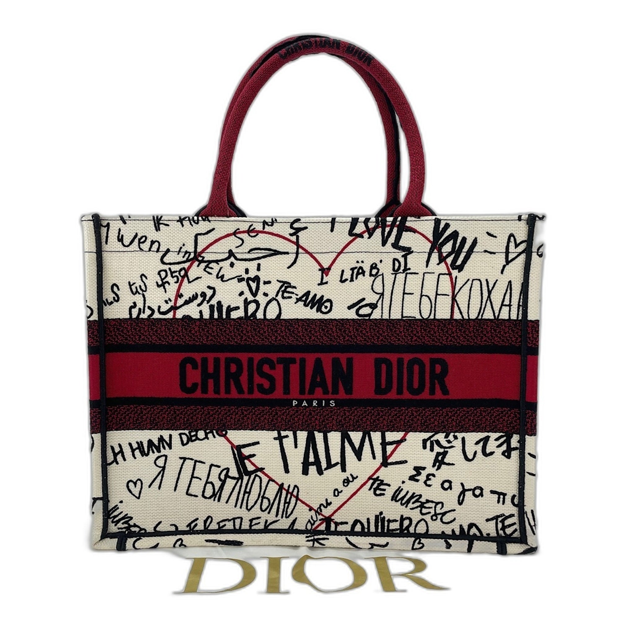 Christian Dior Multi-Color Canvas Tote Bag (Pre-Owned)