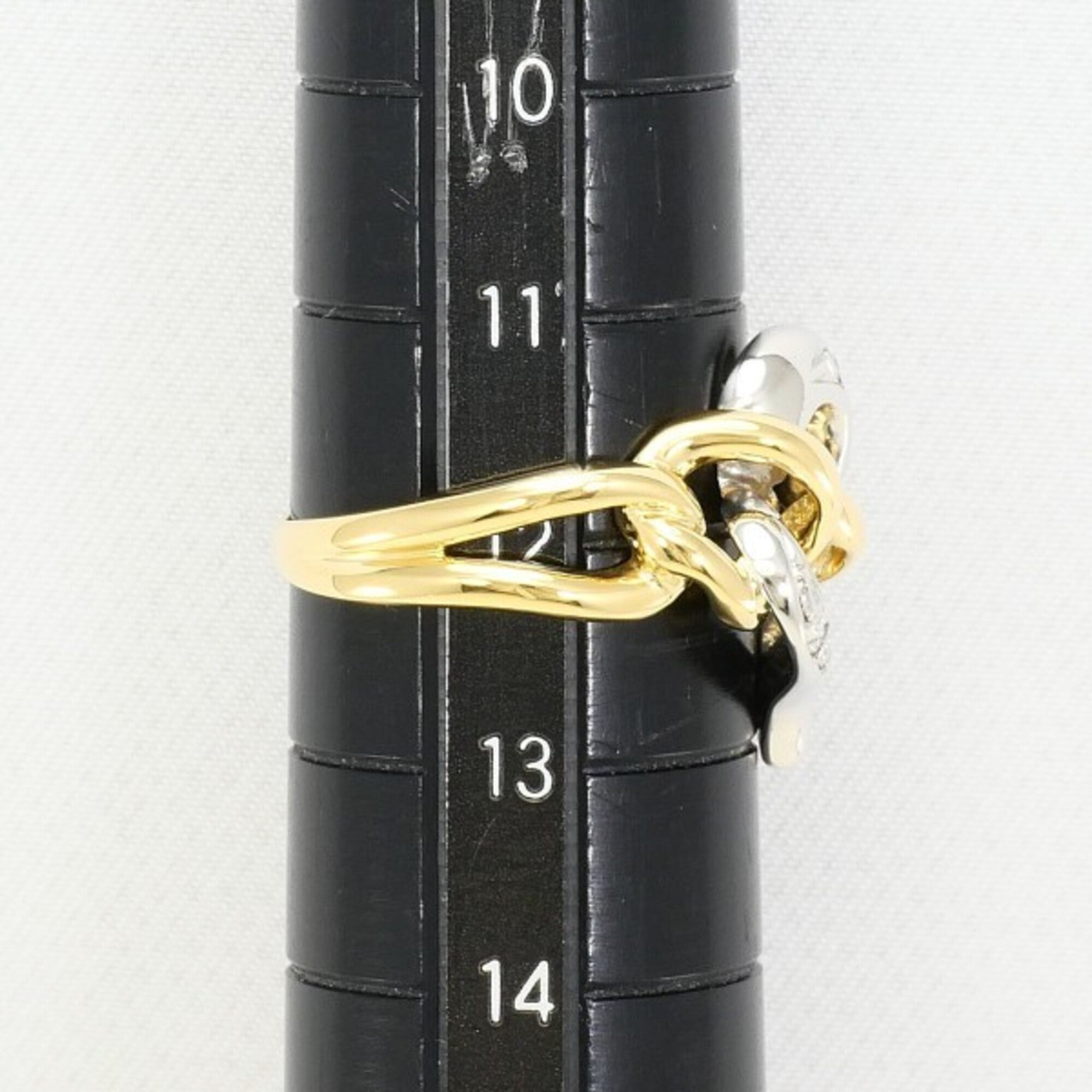 Unbranded Platinum Yellow Gold Yellow Gold (18K) Platinum 900 Band Ring (Pre-Owned)