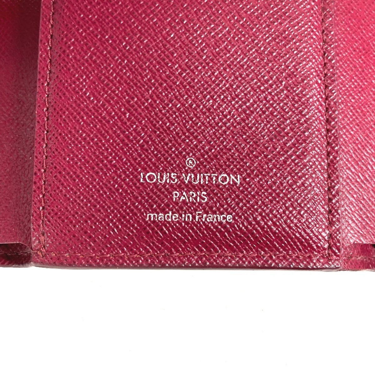 Louis Vuitton Fuchsia Purple Epi Leather Wallet (Tri-Fold) (Pre-Owned)
