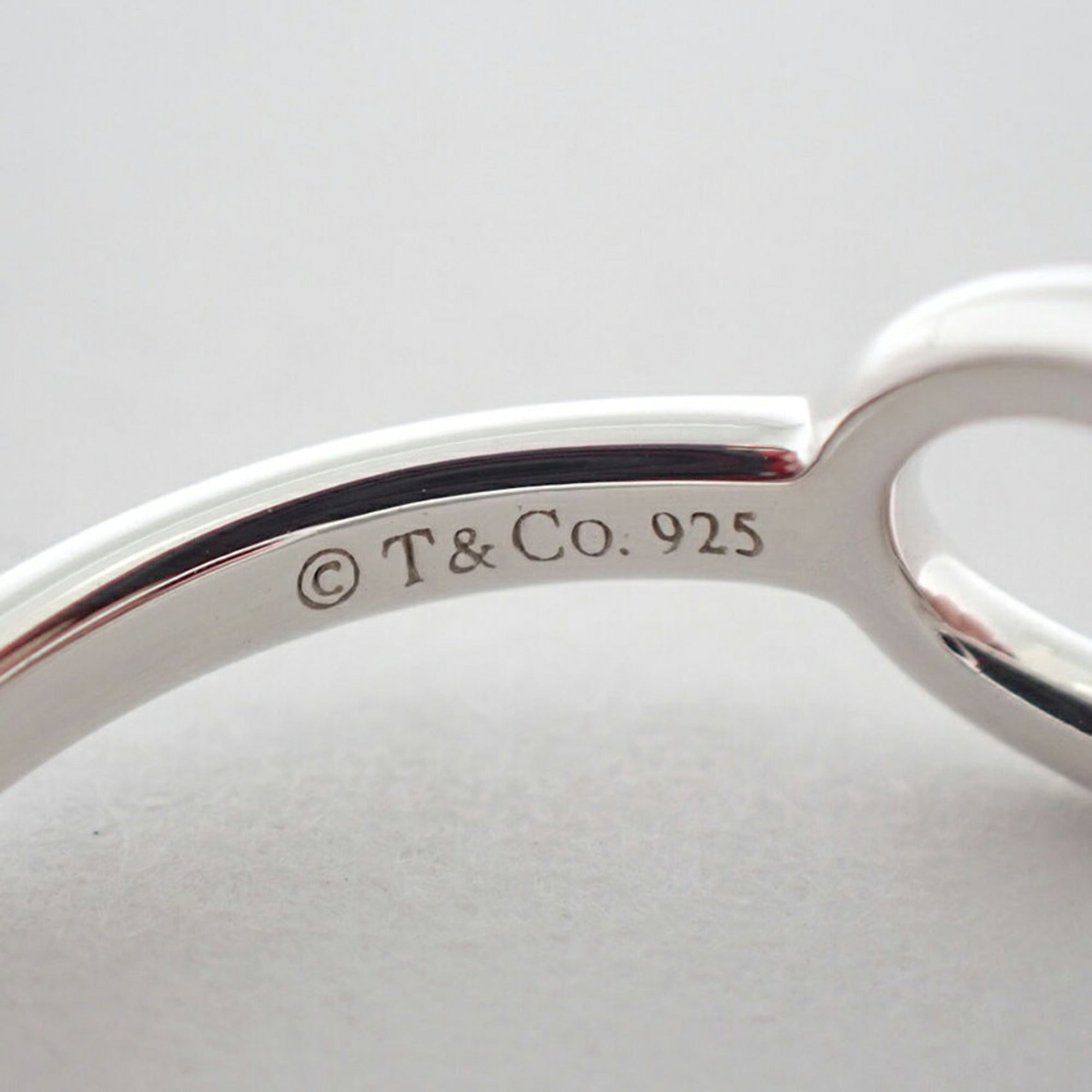 Tiffany Sterling Silver 925 Band Ring (Pre-Owned)