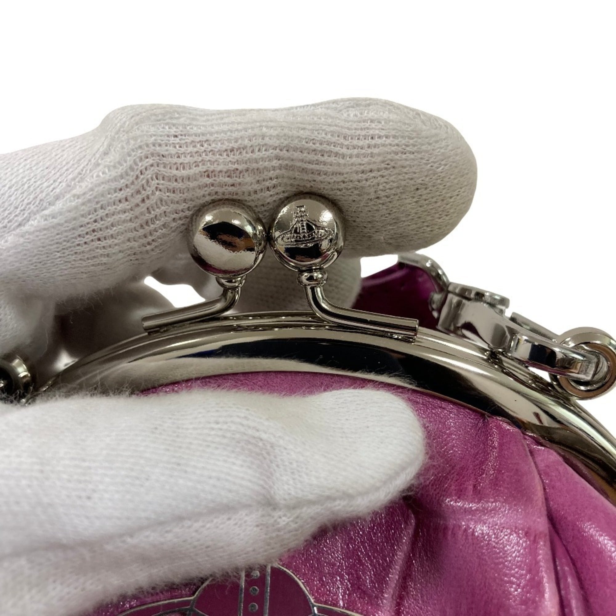 Vivienne Westwood Light Purple Handbag Pouch Shoulder Bag (Pre-Owned)