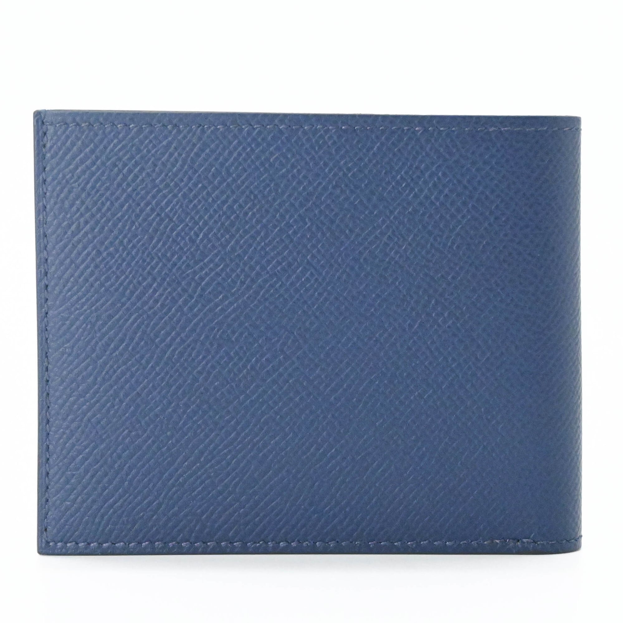 Hermes Navy Epsom Leather Wallet (Bi-Fold) (Pre-Owned)