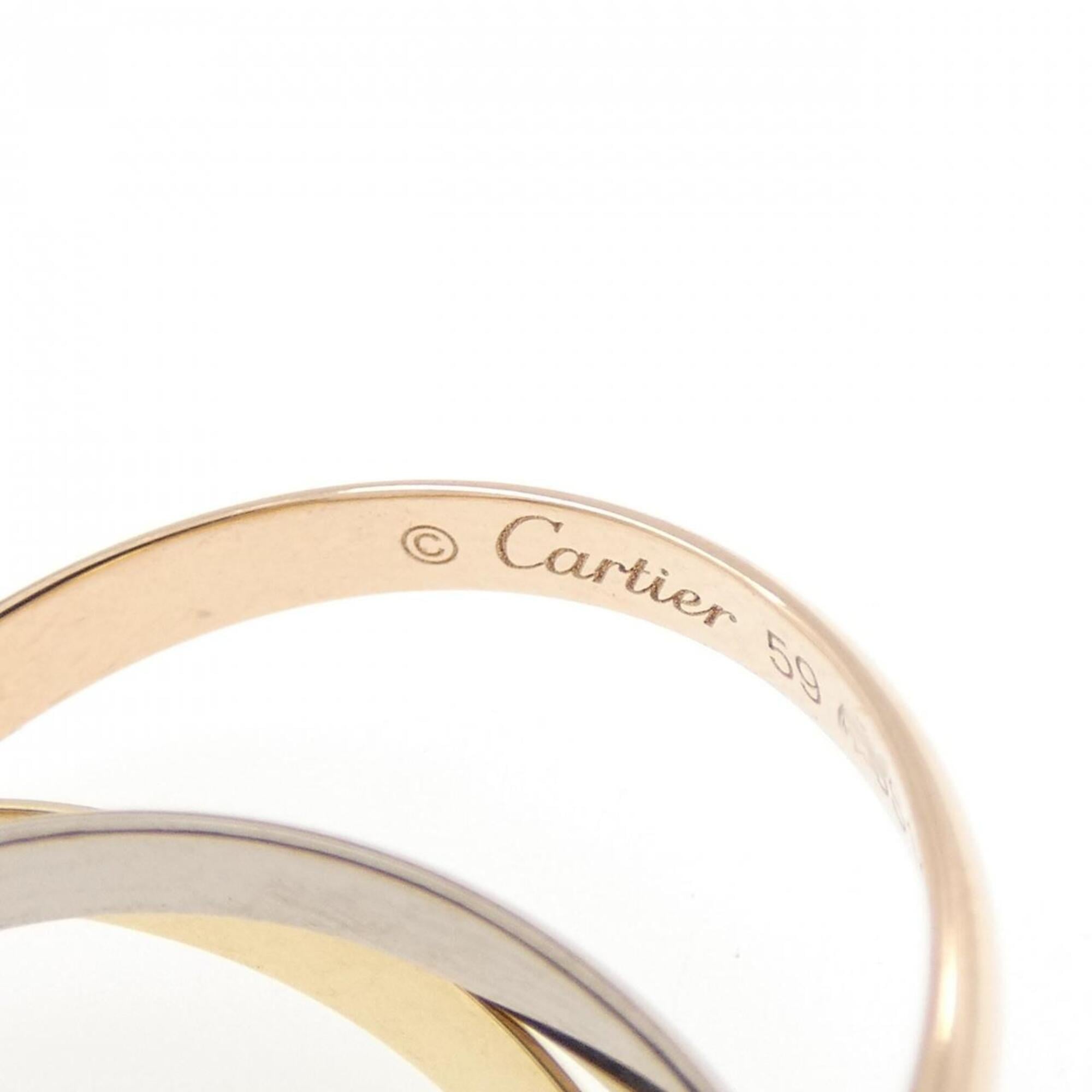 Cartier Yellow Gold (18K) Pink Gold (18K) White Gold (18K) Band Ring (Pre-Owned)