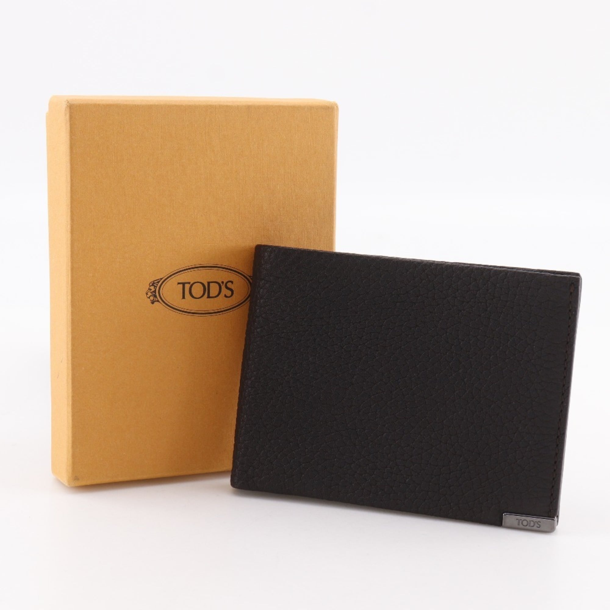 Tod's Brown Leather Wallet (Bi-Fold) (Pre-Owned)