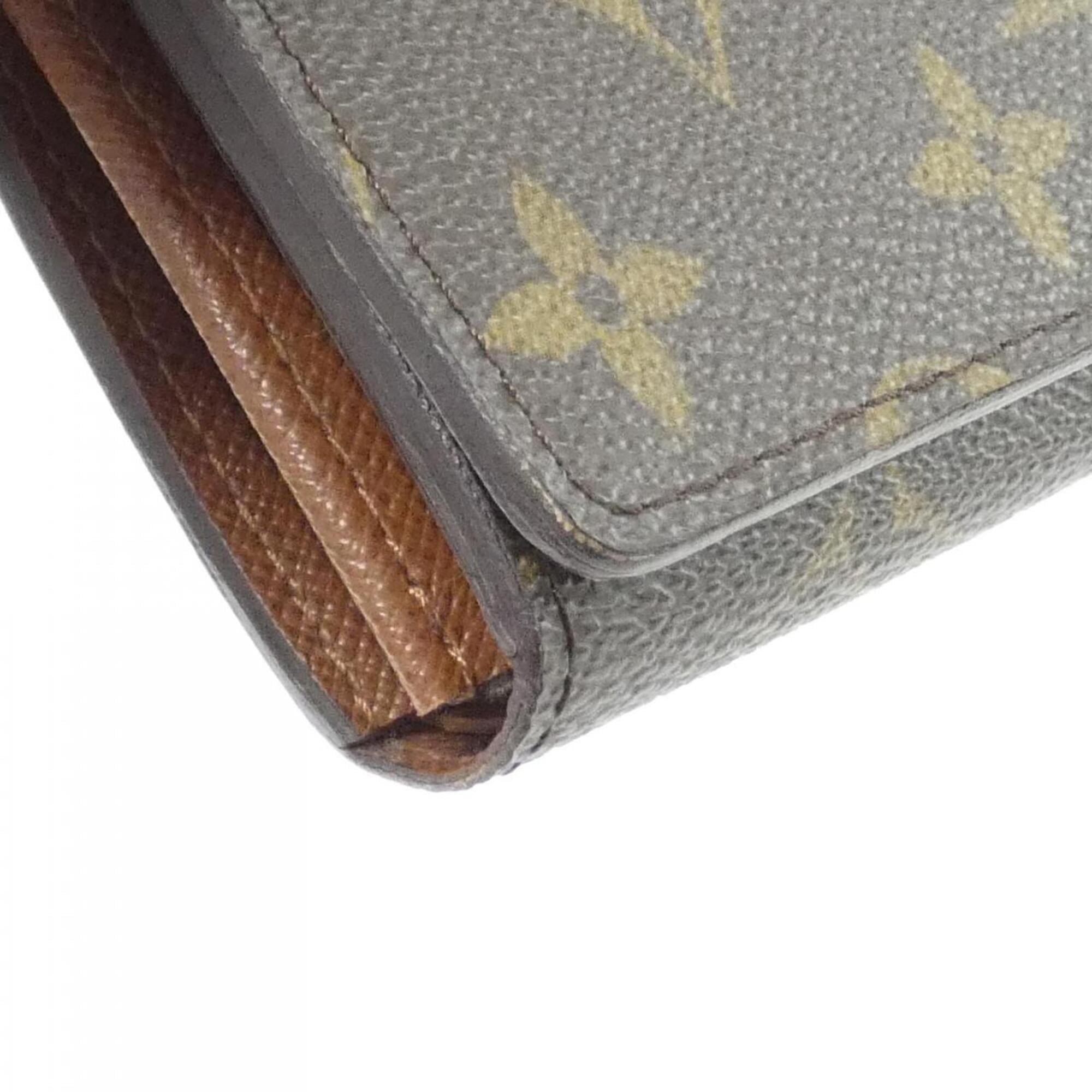 Louis Vuitton Marron Monogram Monogram Wallet (Bi-Fold) (Pre-Owned)