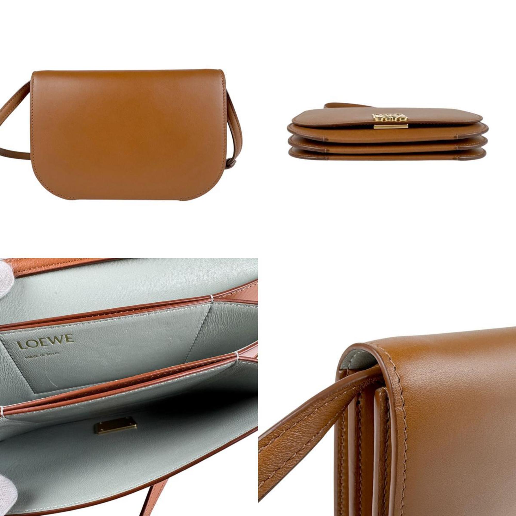 Loewe Brown Leather Shoulder Bag (Pre-Owned)