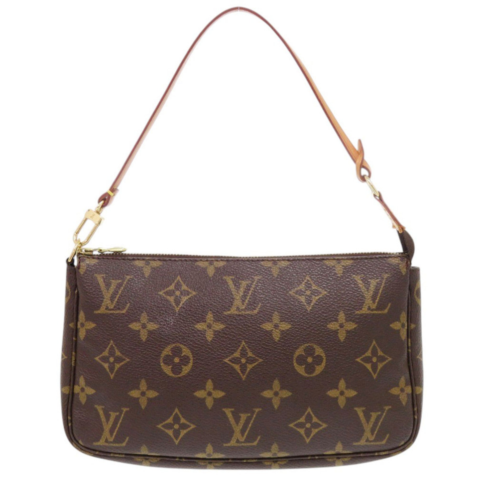 Louis Vuitton Brown Monogram Monogram Handbag Pochette Pouch (Pre-Owned)