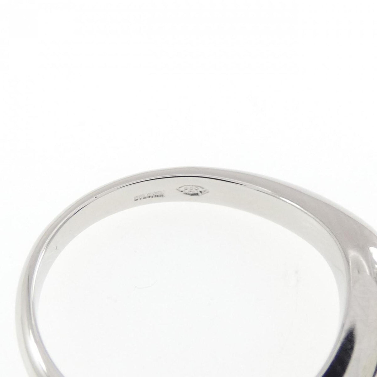 Bvlgari Platinum 950 Band Ring (Pre-Owned)