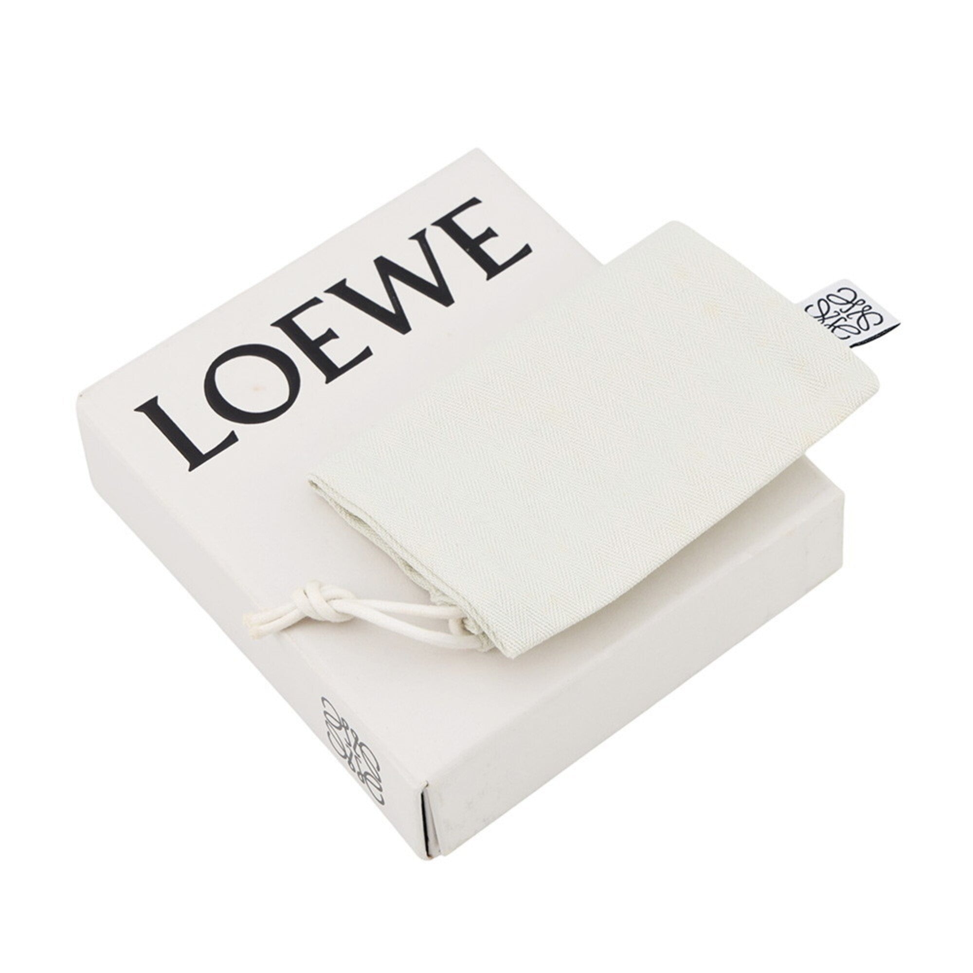 Loewe Brown Leather Coin Purse/Coin Case (Pre-Owned)
