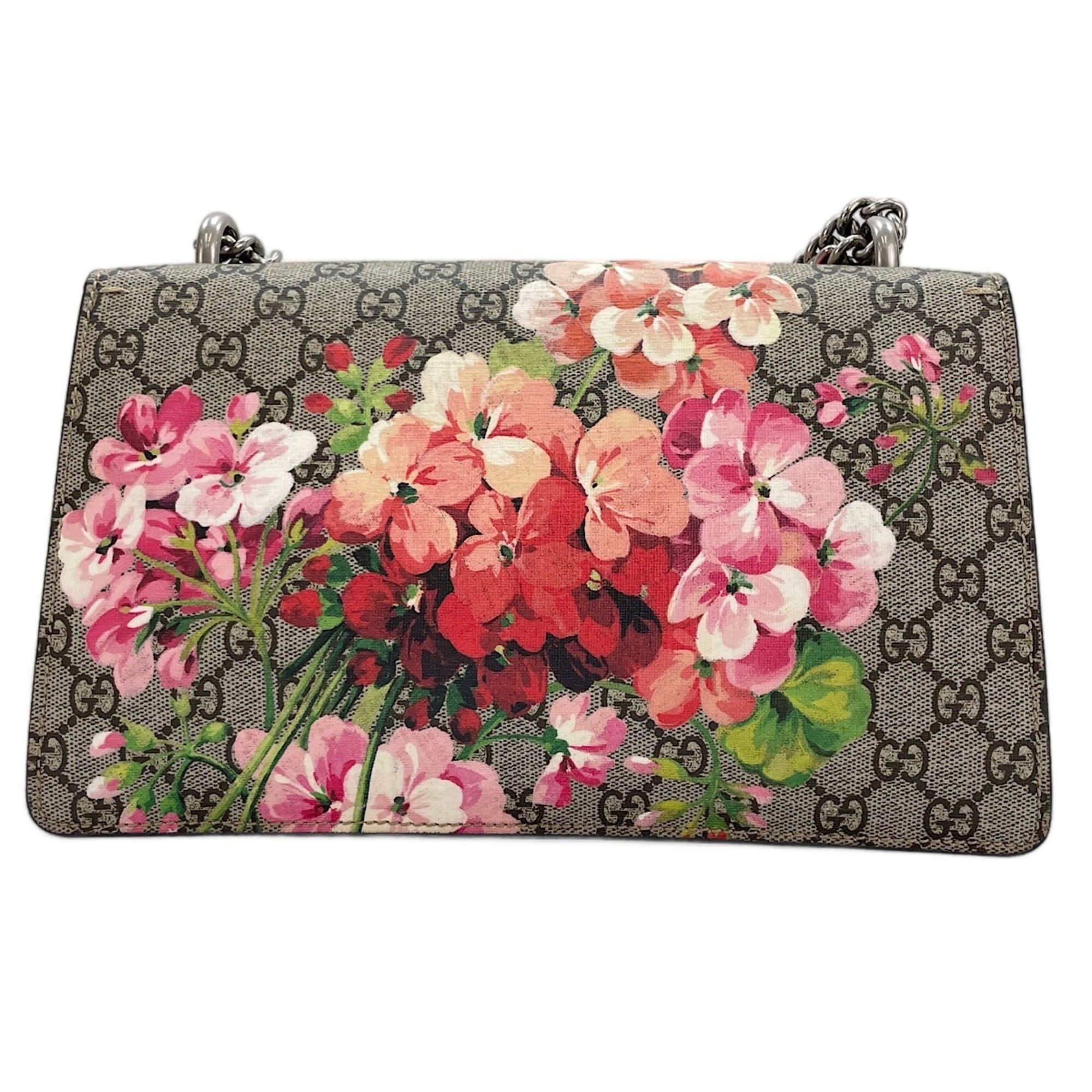 Gucci Gg Blooms Beige Shoulder Bag (Pre-Owned)