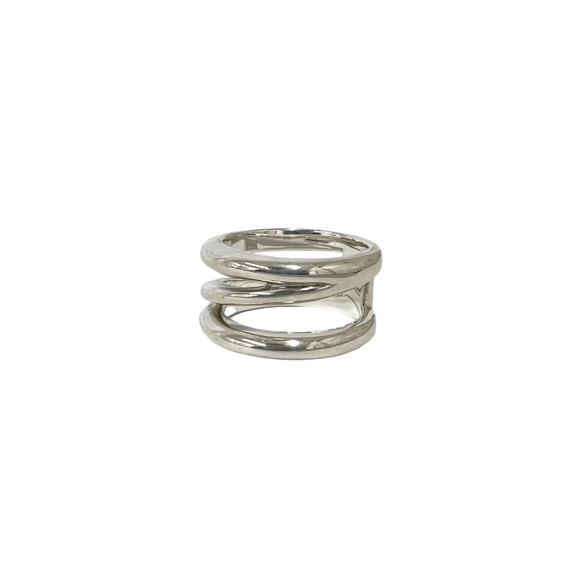 Tiffany Silver Silver 925 Band Ring (Pre-Owned)