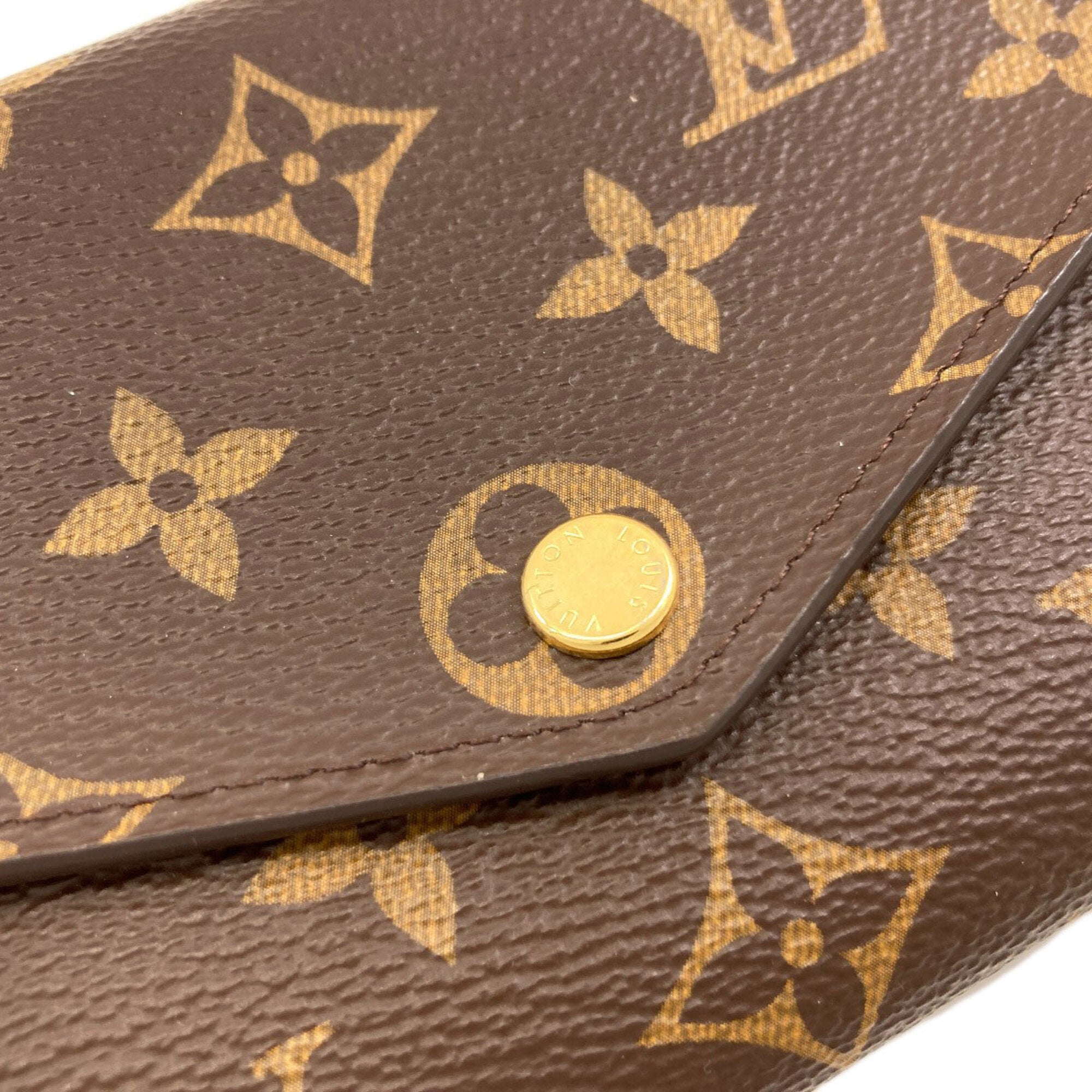 Louis Vuitton Monogram Monogram Monogram Long Wallet (Bi-Fold) (Pre-Owned)