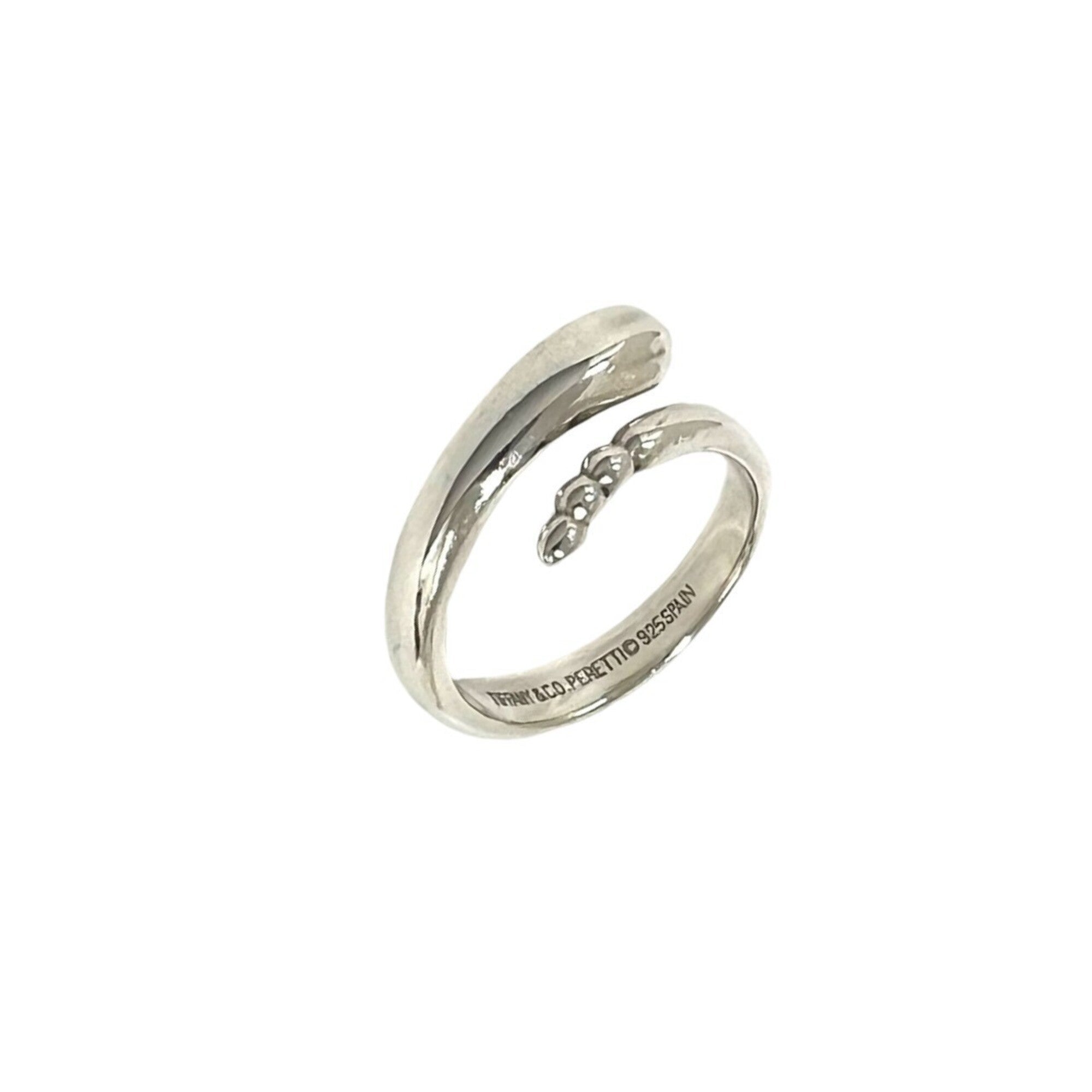 Tiffany Silver Silver 925 Band Ring (Pre-Owned)