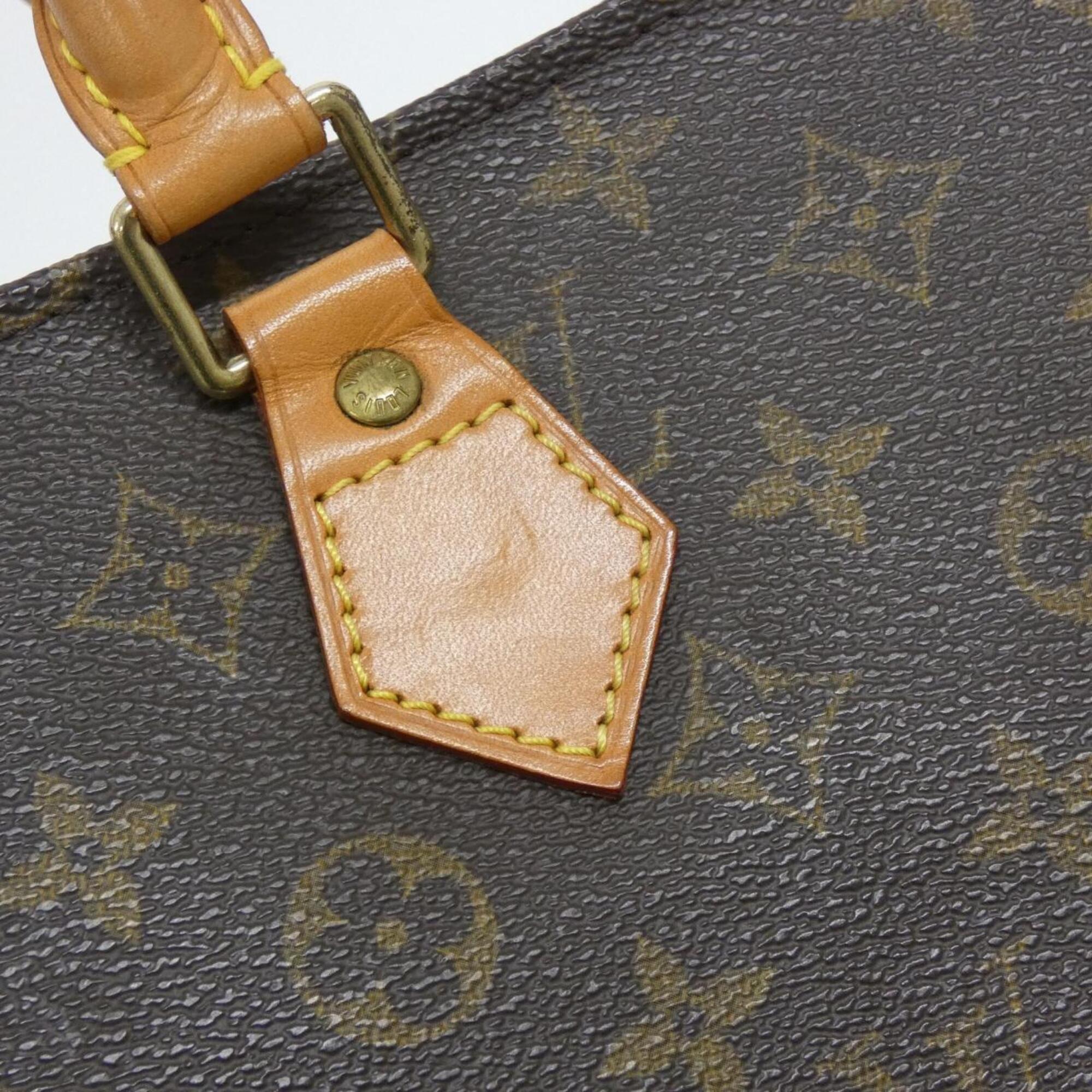 Louis Vuitton Marron Coated Canvas Handbag (Pre-Owned)