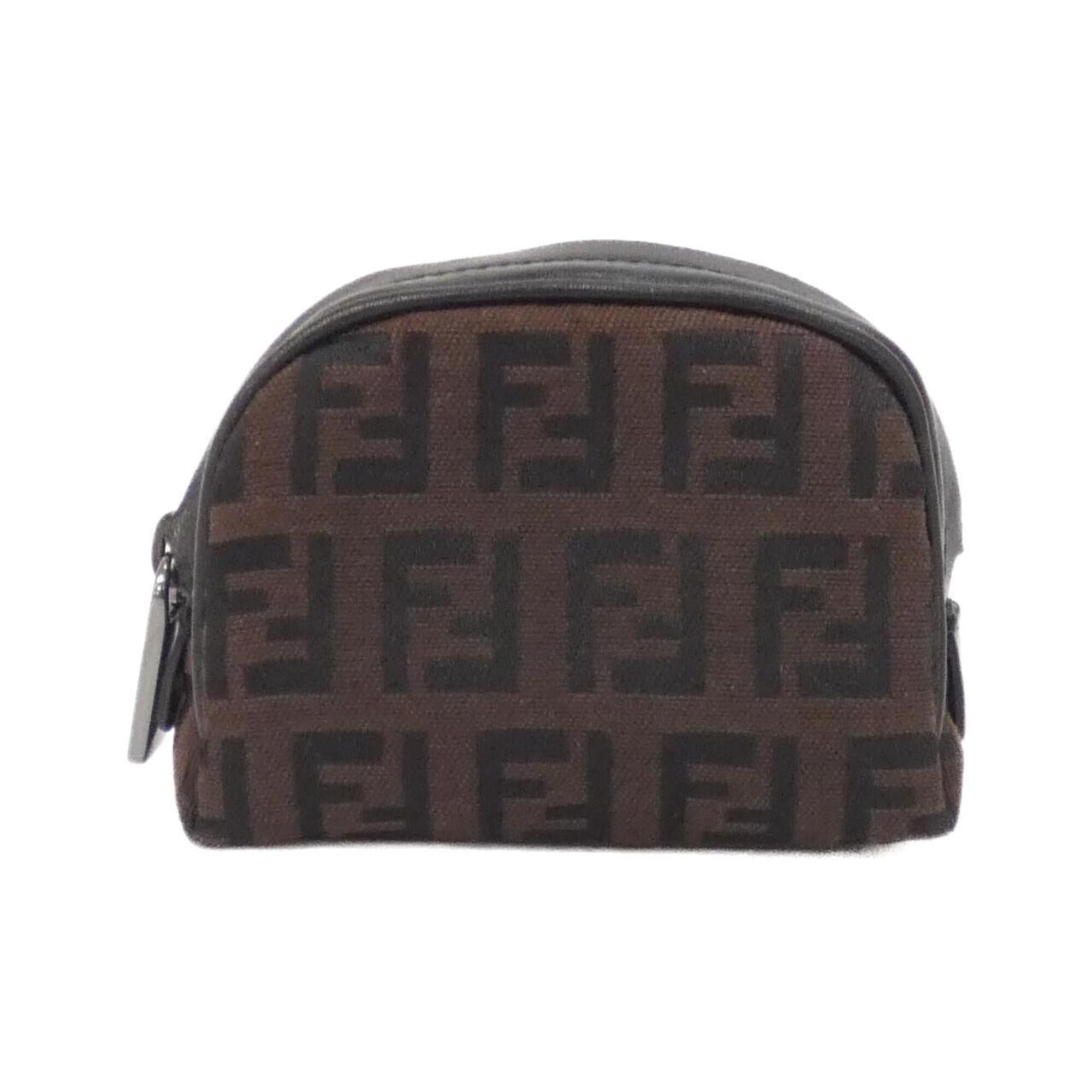 Fendi Black Canvas Pouch (Pre-Owned)