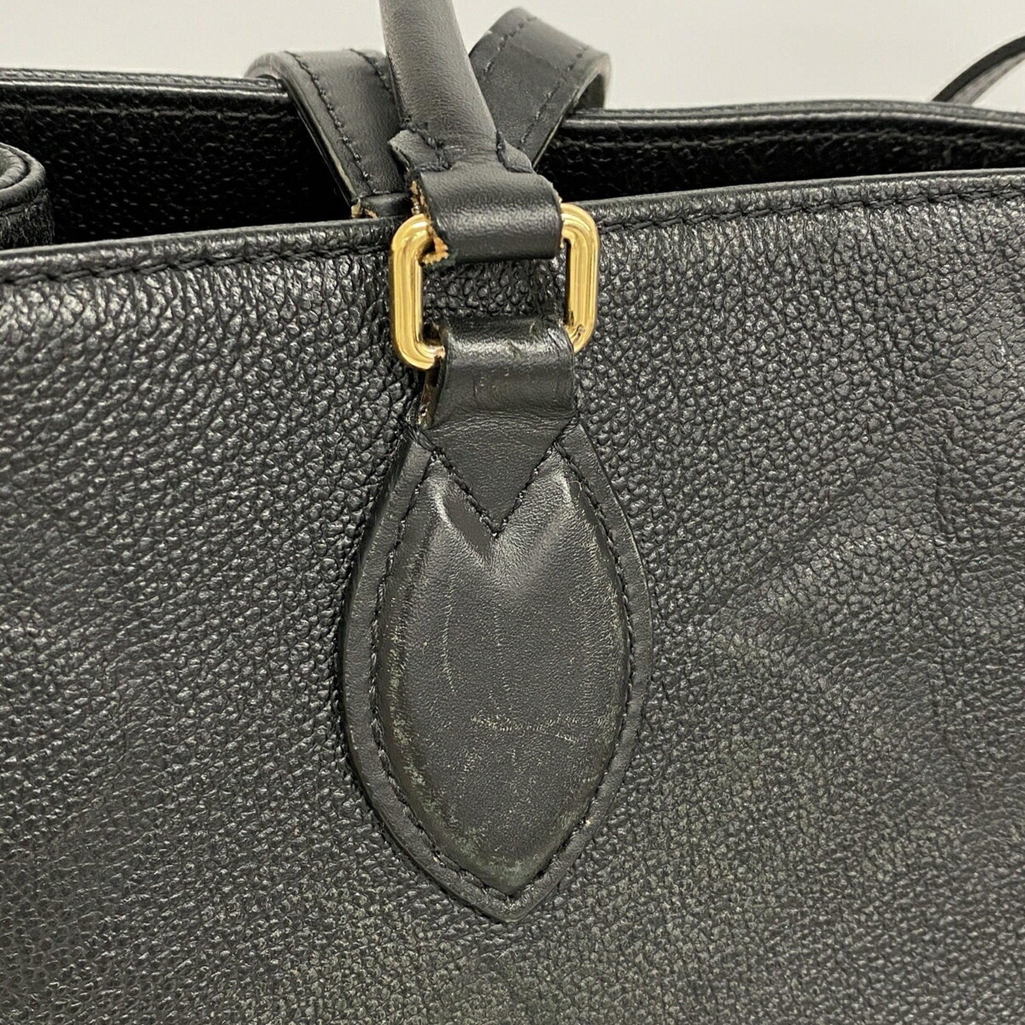 Louis Vuitton Noir Tote Bag (Pre-Owned)