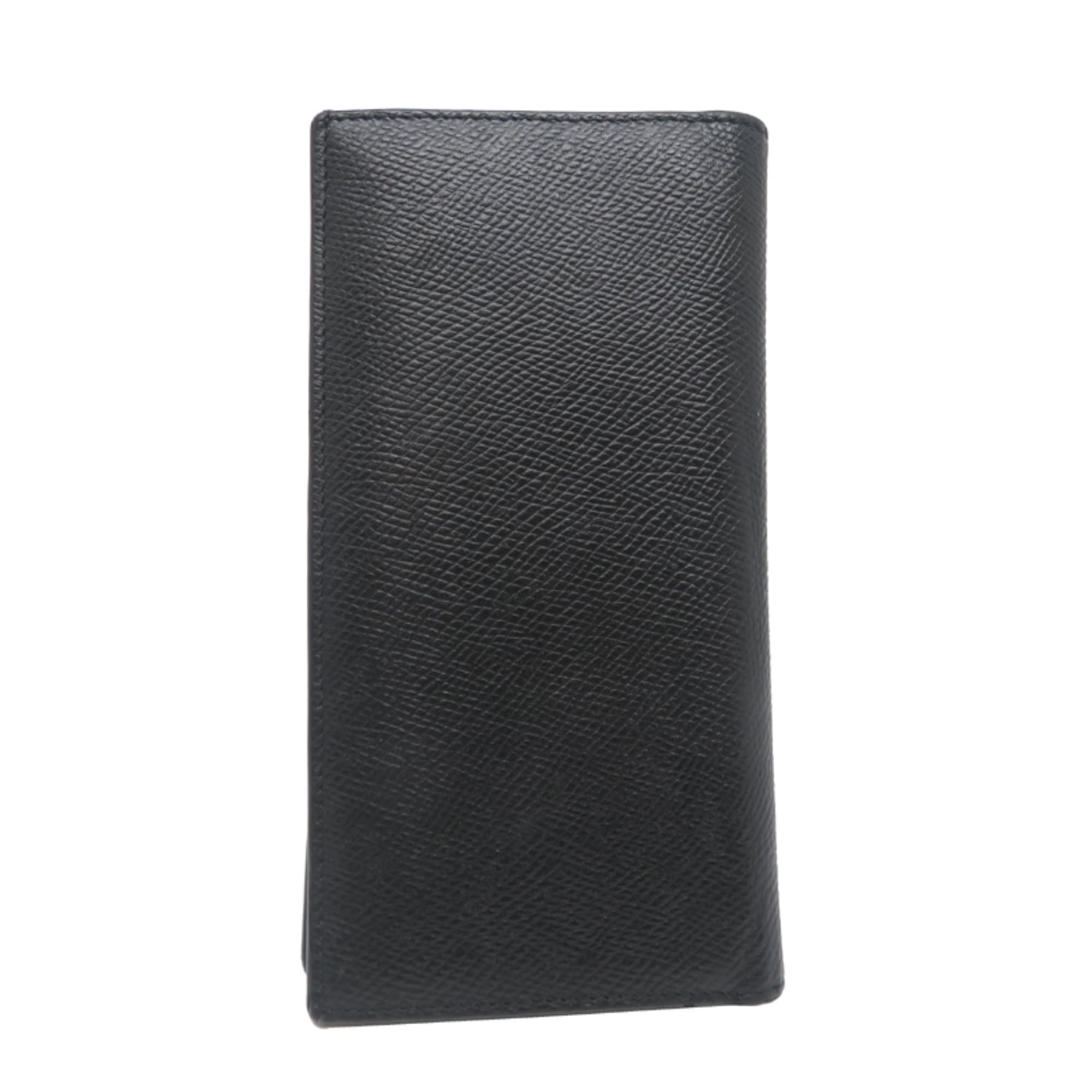 Celine Black Leather Long Wallet (Bi-Fold) (Pre-Owned)