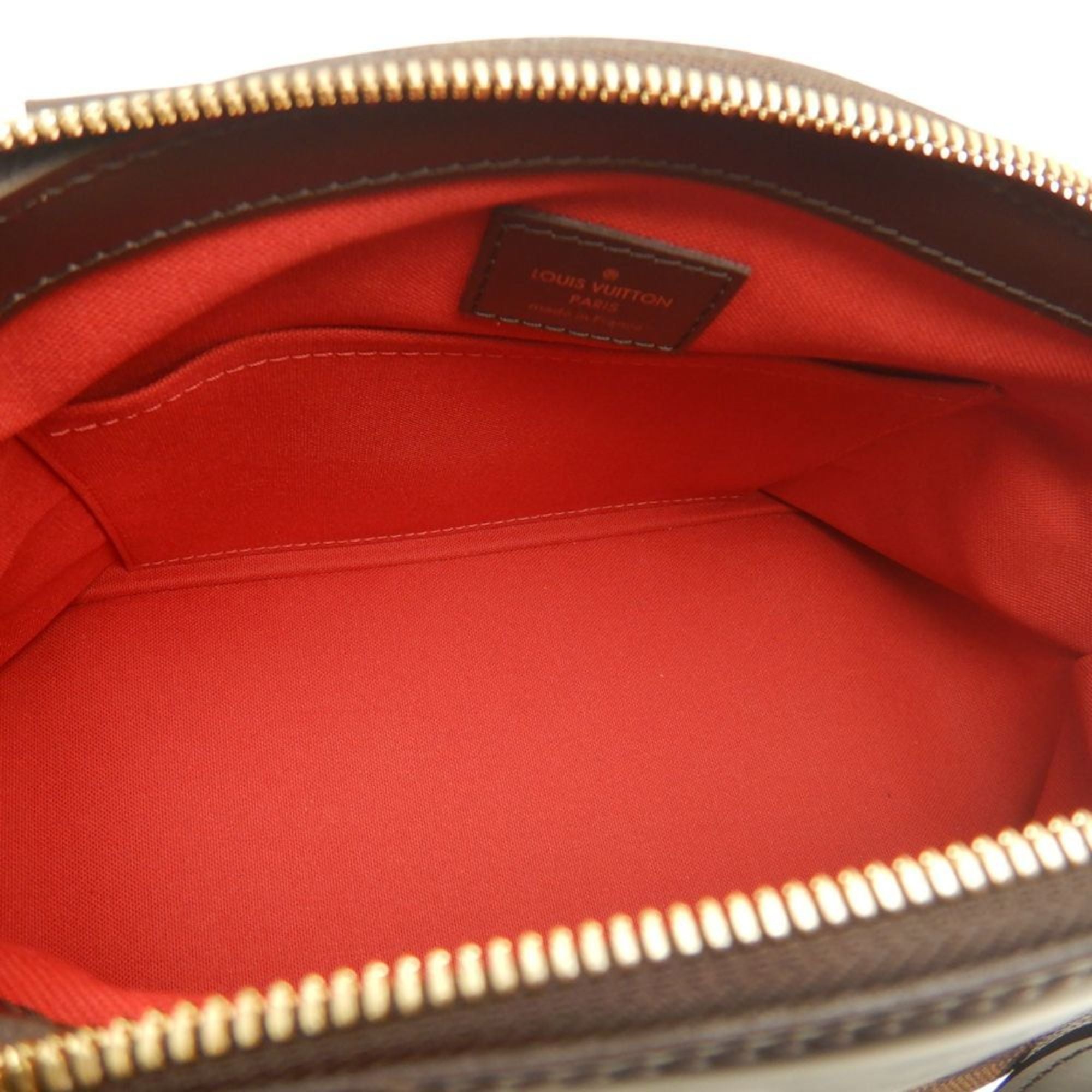 Louis Vuitton Damier Ebene Pvc Handbag (Pre-Owned)