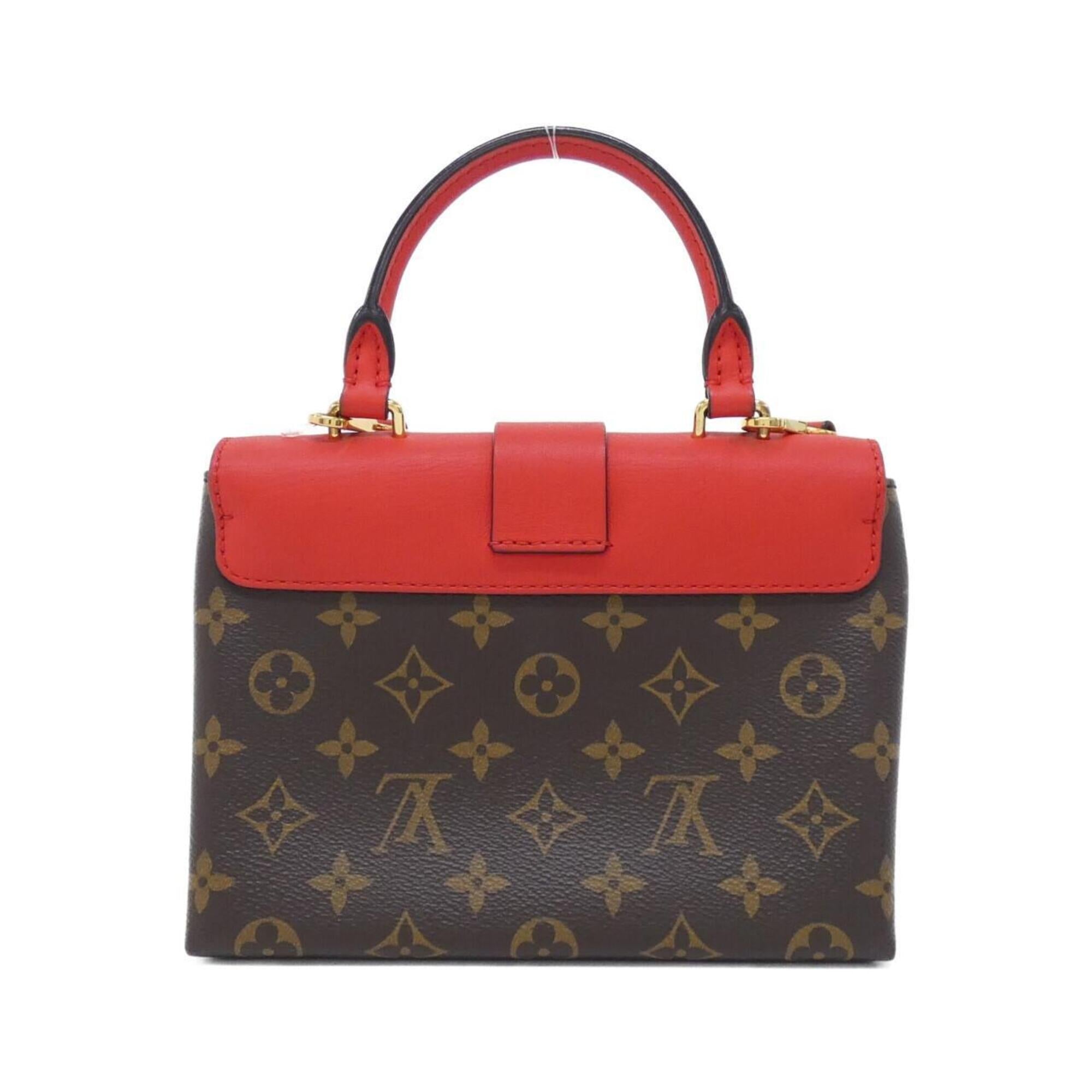 Louis Vuitton Brown Coquelicots Red Color Coated Canvas Leather Handbag (Pre-Owned)