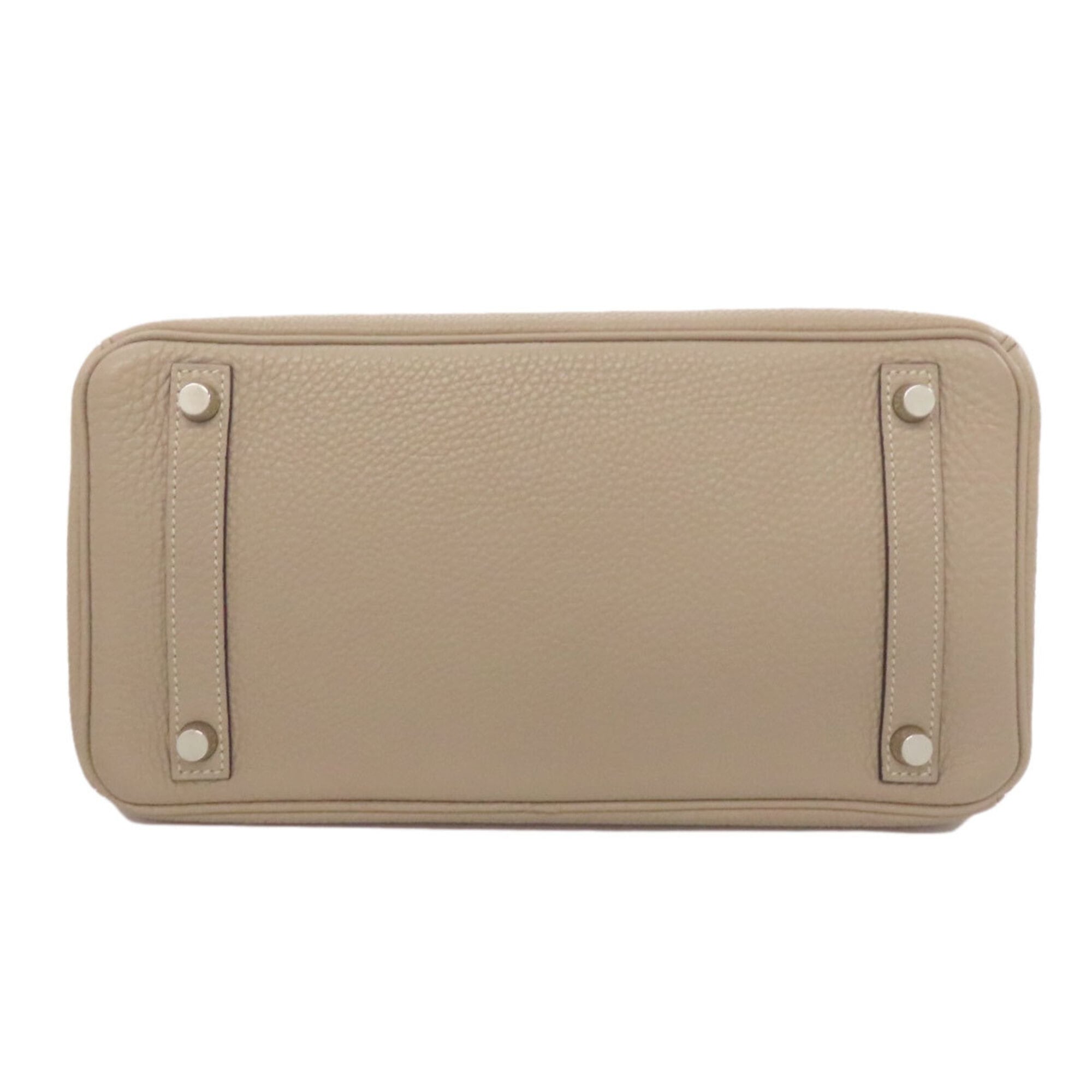 Hermes Beige Togo Leather Handbag (Pre-Owned)