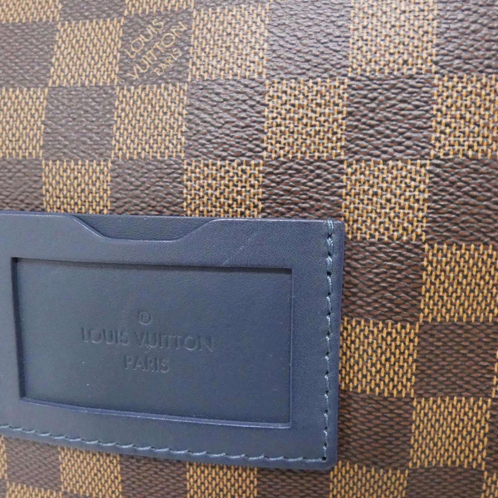 Louis Vuitton Blue Ebene Coated Canvas Shoulder Bag (Pre-Owned)