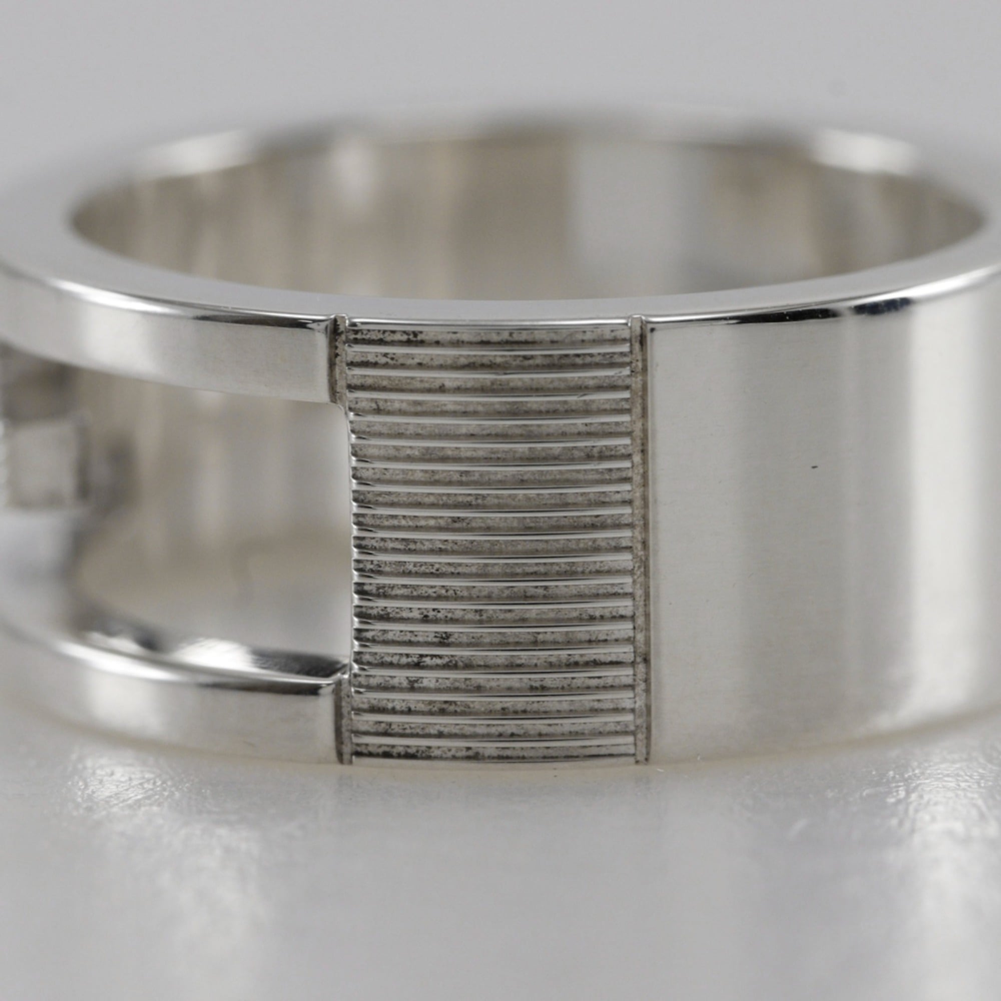 Gucci Silver 925 Band Ring (Pre-Owned)
