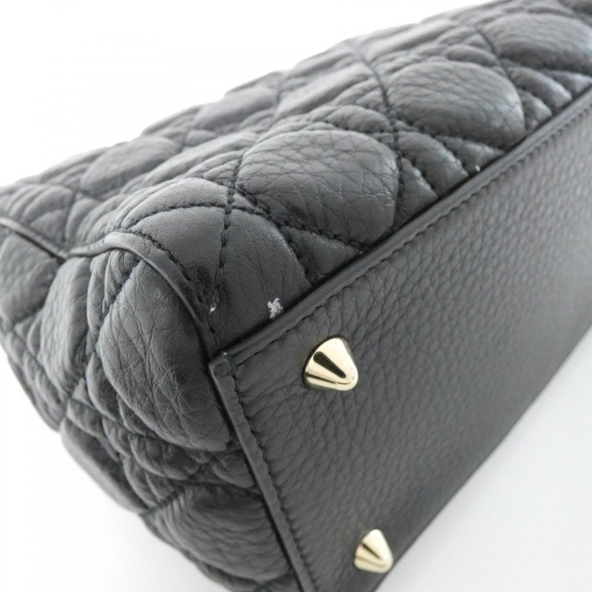 Christian Dior Black Leather Handbag (Pre-Owned)