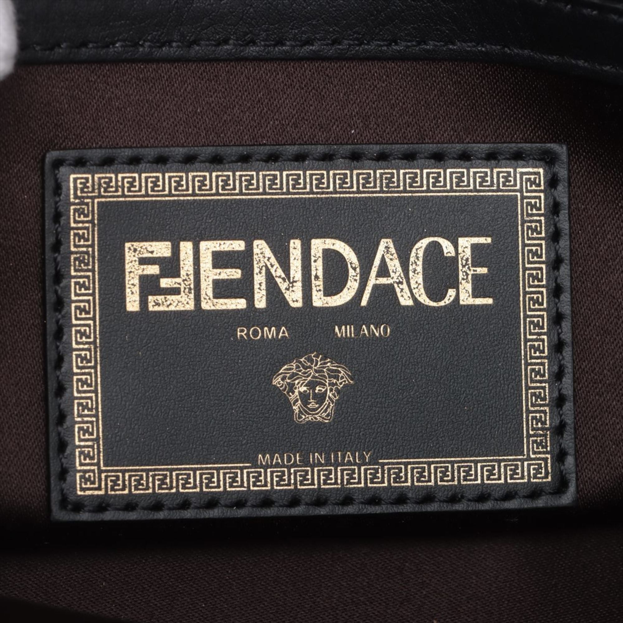 Fendi Black Yellow Shoulder Bag (Pre-Owned)