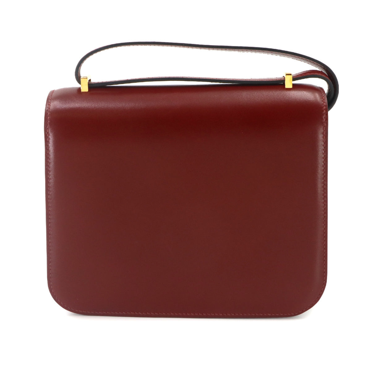 Hermes Constance Rouge H Box Calf Leather Handbag Shoulder Bag (Pre-Owned)