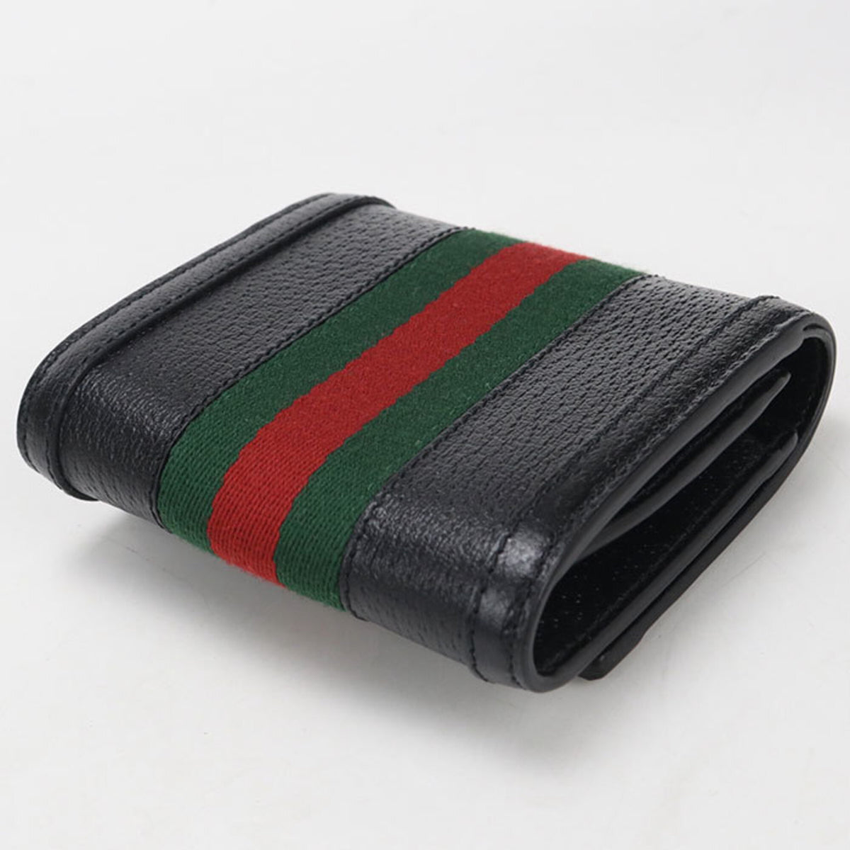 Gucci Black Leather Wallet (Bi-Fold) (Pre-Owned)