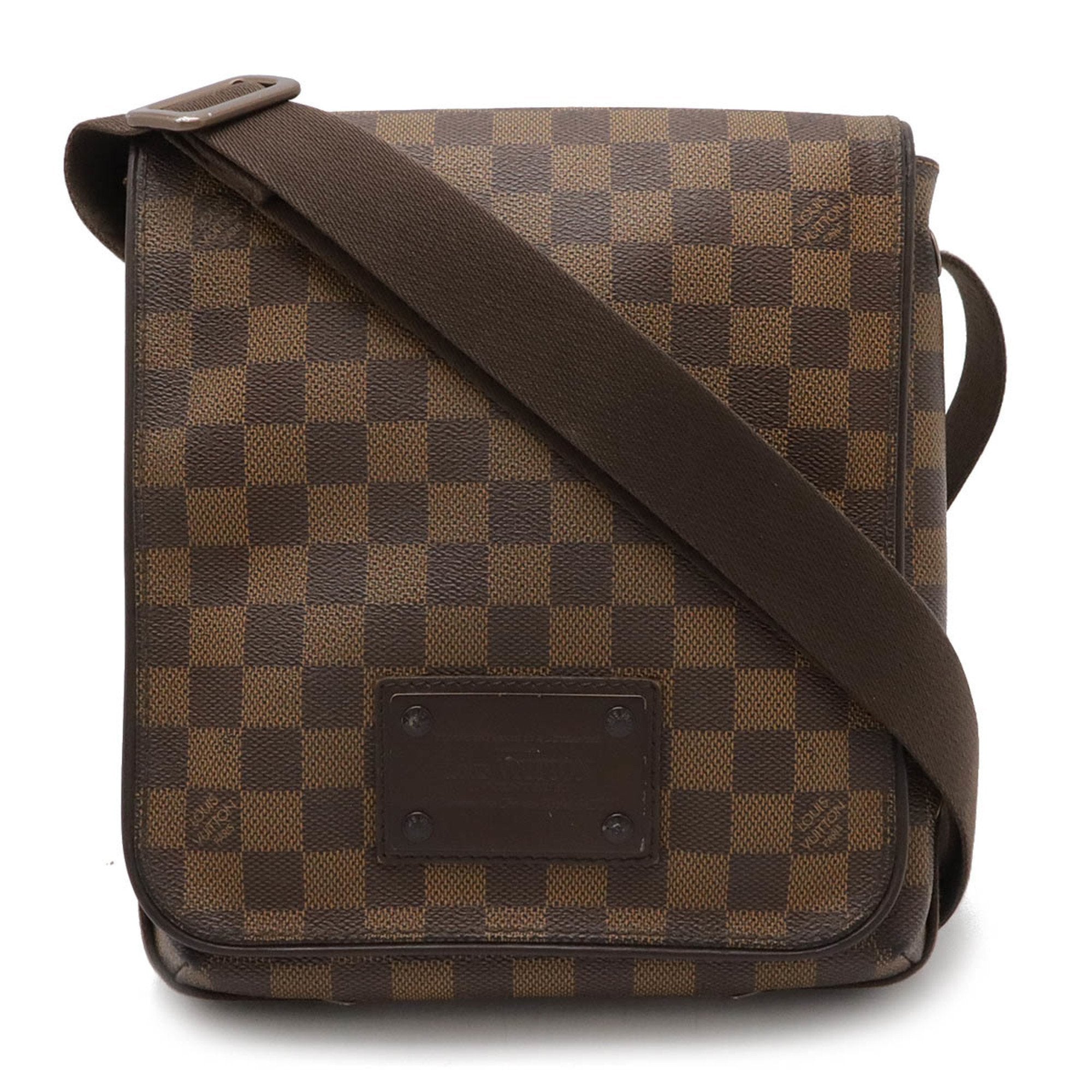 Louis Vuitton Damier Brown Pvc Shoulder Bag (Pre-Owned)