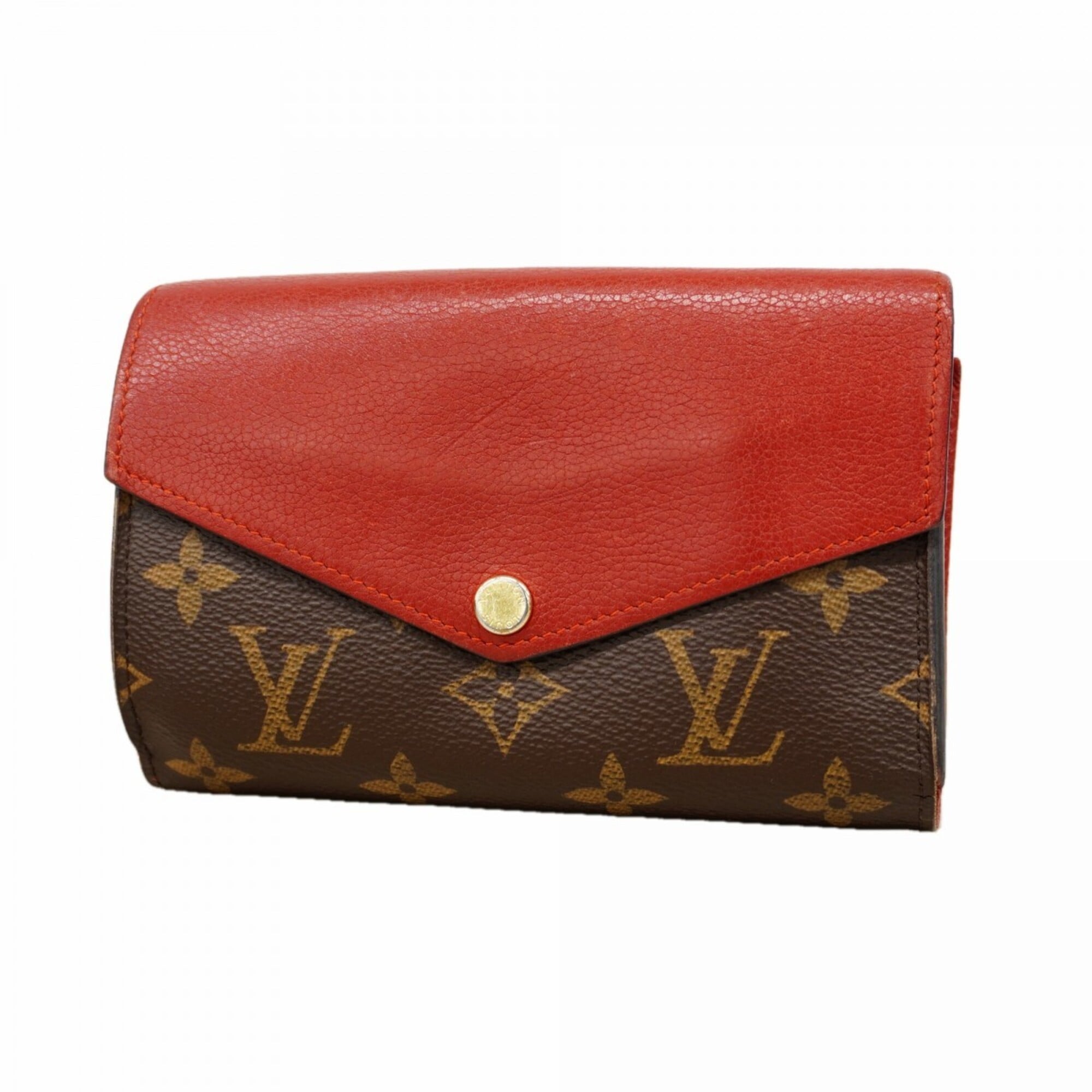 Louis Vuitton Brown Cerise Wallet (Bi-Fold) (Pre-Owned)
