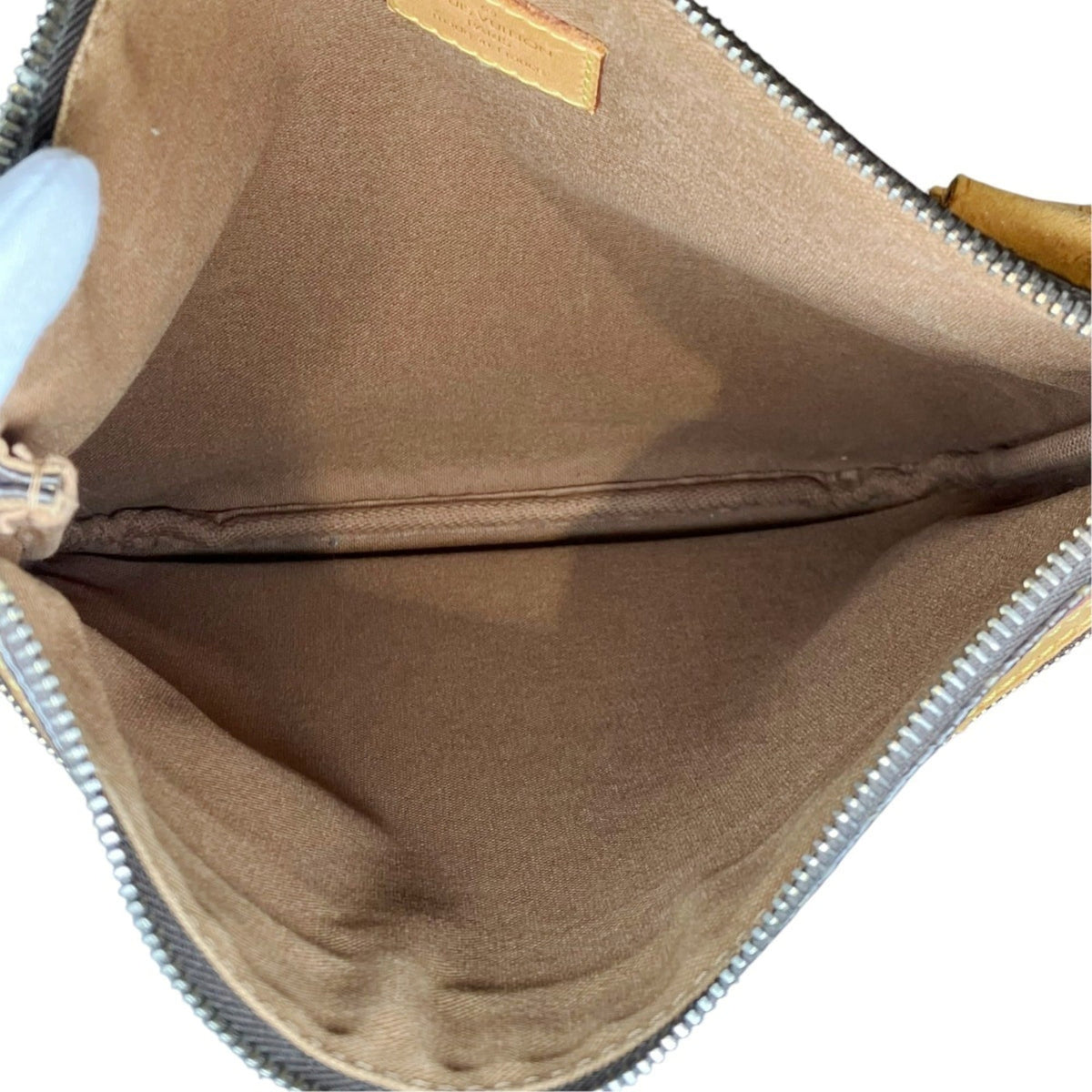 Louis Vuitton Brown Galle Monogram Pochette Shoulder Bag (Pre-Owned)