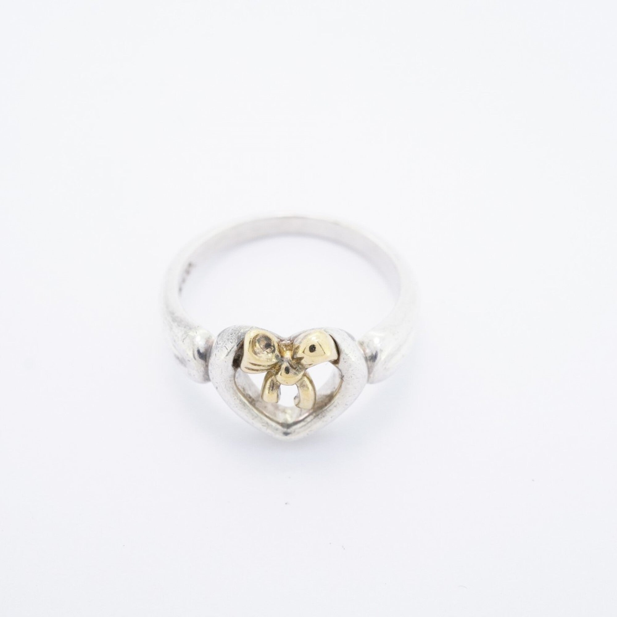 Tiffany Yellow Gold (18K) Silver 925 Band Ring (Pre-Owned)