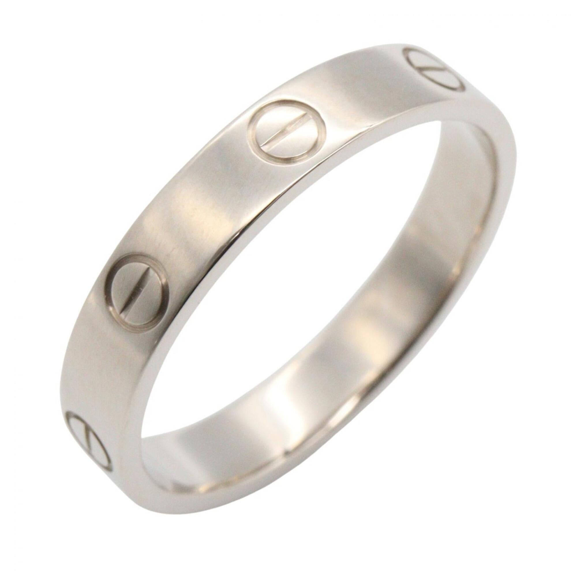 Cartier Silver White Gold (18K) Band Ring (Pre-Owned)