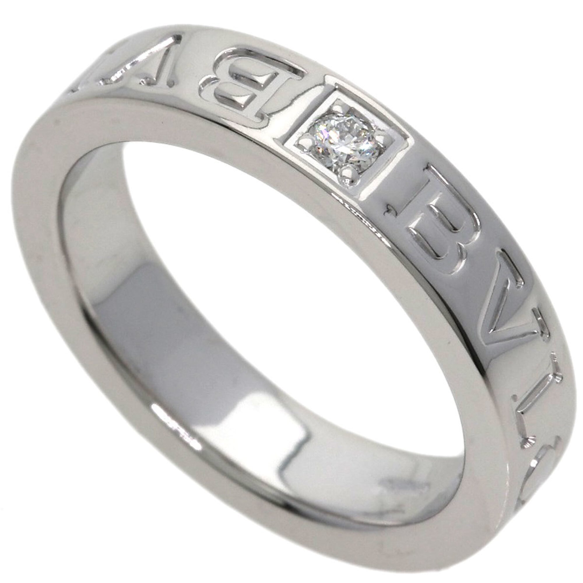 Bvlgari White Gold (18K) Band Ring (Pre-Owned)