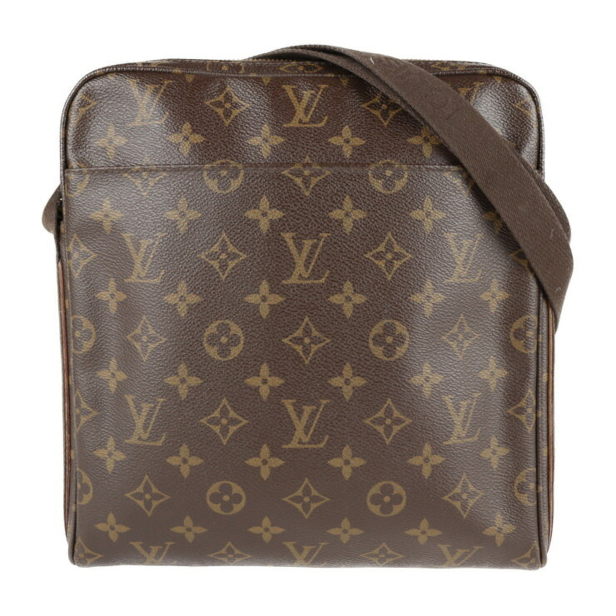 Louis Vuitton Black Brown Monogram Monogram Handbag Shopping Bag Shoulder Bag Tote Bag (Pre-Owned)